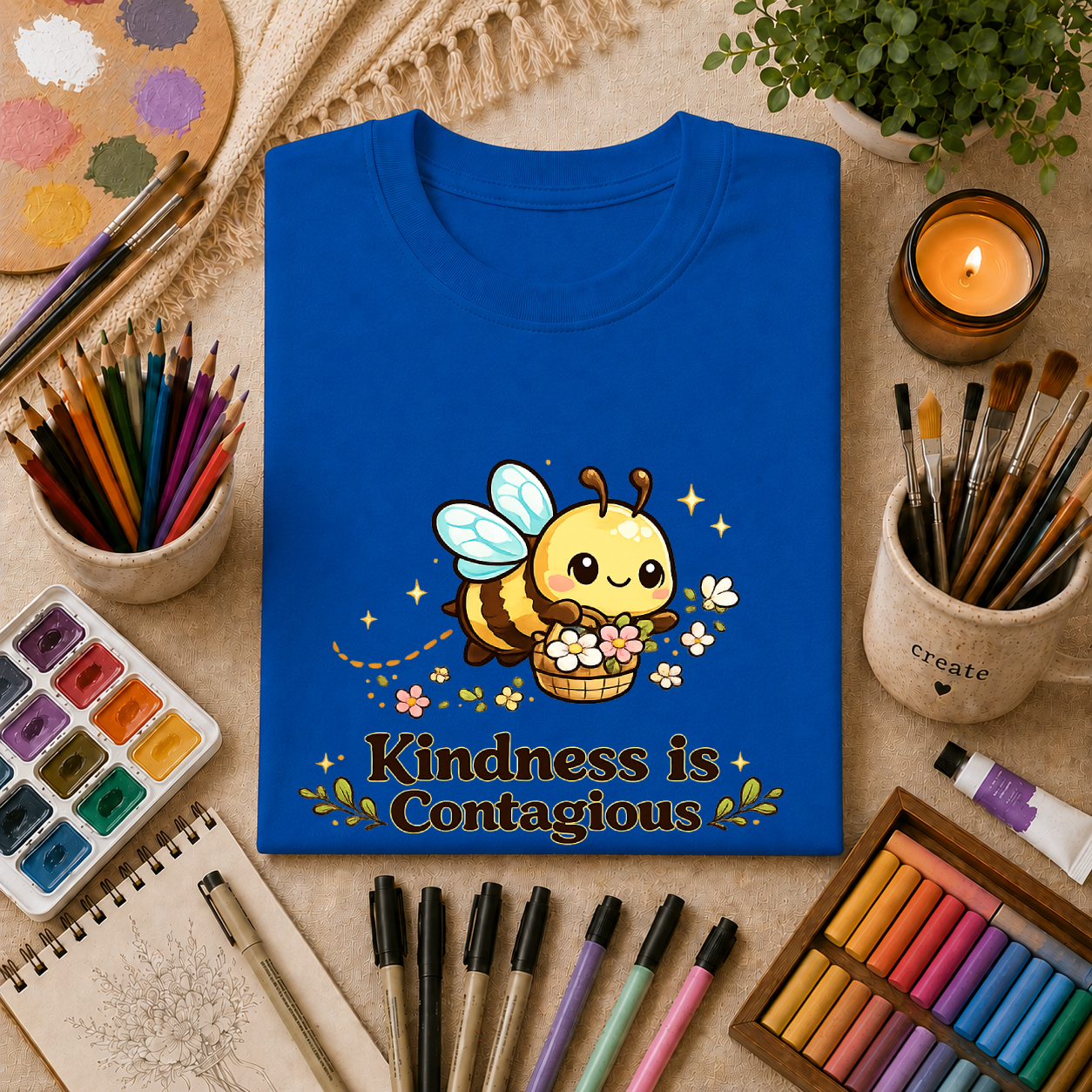 Kindness Is Contagious - Bumble Bee T-Shirt