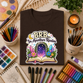 BRB In Another Realm T-Shirt — Fantasy Portal Graphic Tee for Gamers & Book Lovers