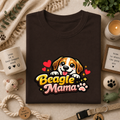 Beagle Mama T-Shirt — Cute Beagle Mom Dog Lover Graphic Tee