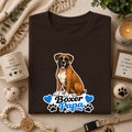 Boxer Papa T-Shirt — Cute Boxer Dog Dad Shirt