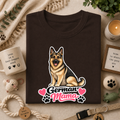 German Mama T-Shirt — Cute German Shepherd Mom Tee