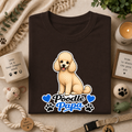 Poodle Papa T-Shirt – Cute Poodle Graphic Tee for Dog Lovers