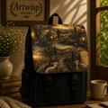 The Lord's Shepherd Shoulder Backpack — Shepherds & Sheep Scenic Daypack