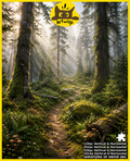 Mystic Forest Path Puzzle — Scenic Woodland Jigsaw (110/252/520/1014 pcs)