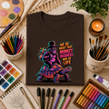 T-Shirt — 'We Be About That Monkey Business Way Of Life' Graphic Tee