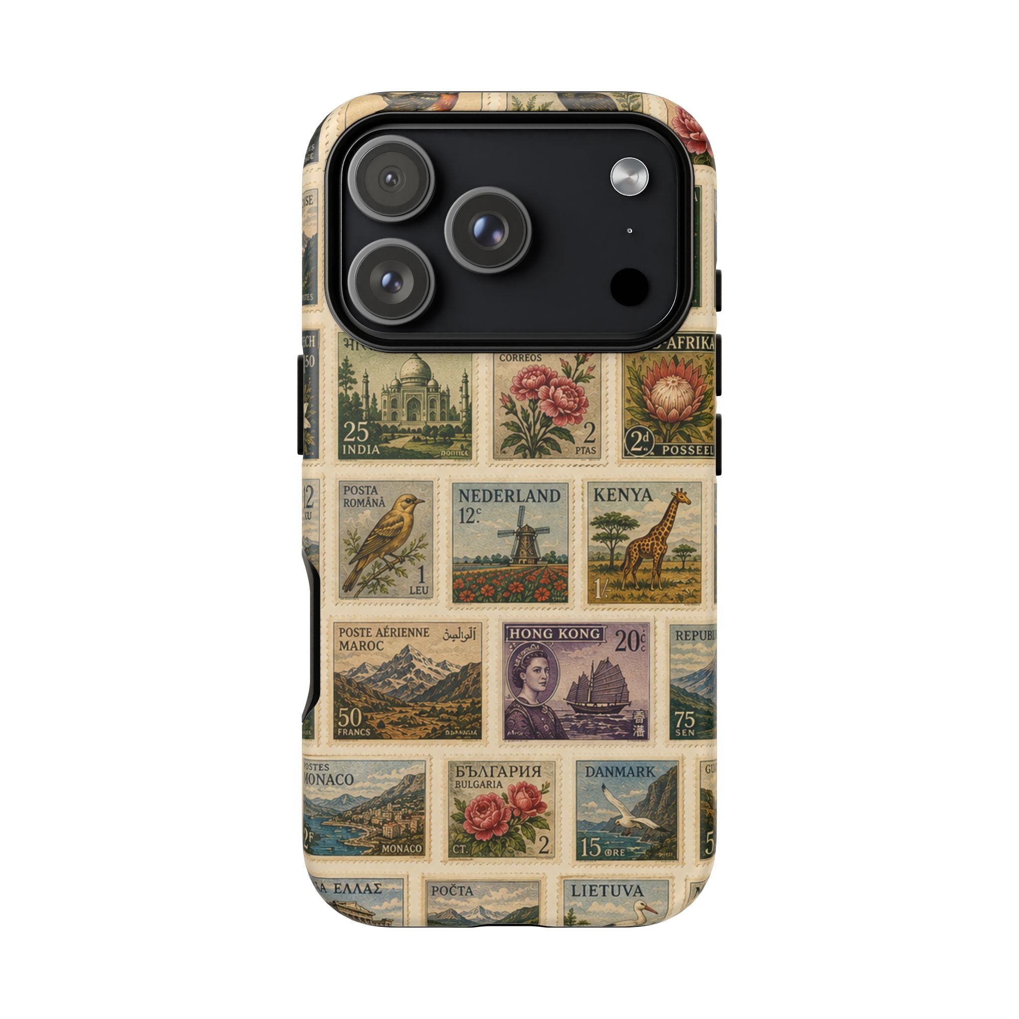 Vintage Postage Stamp Phone Case | Multiple Types