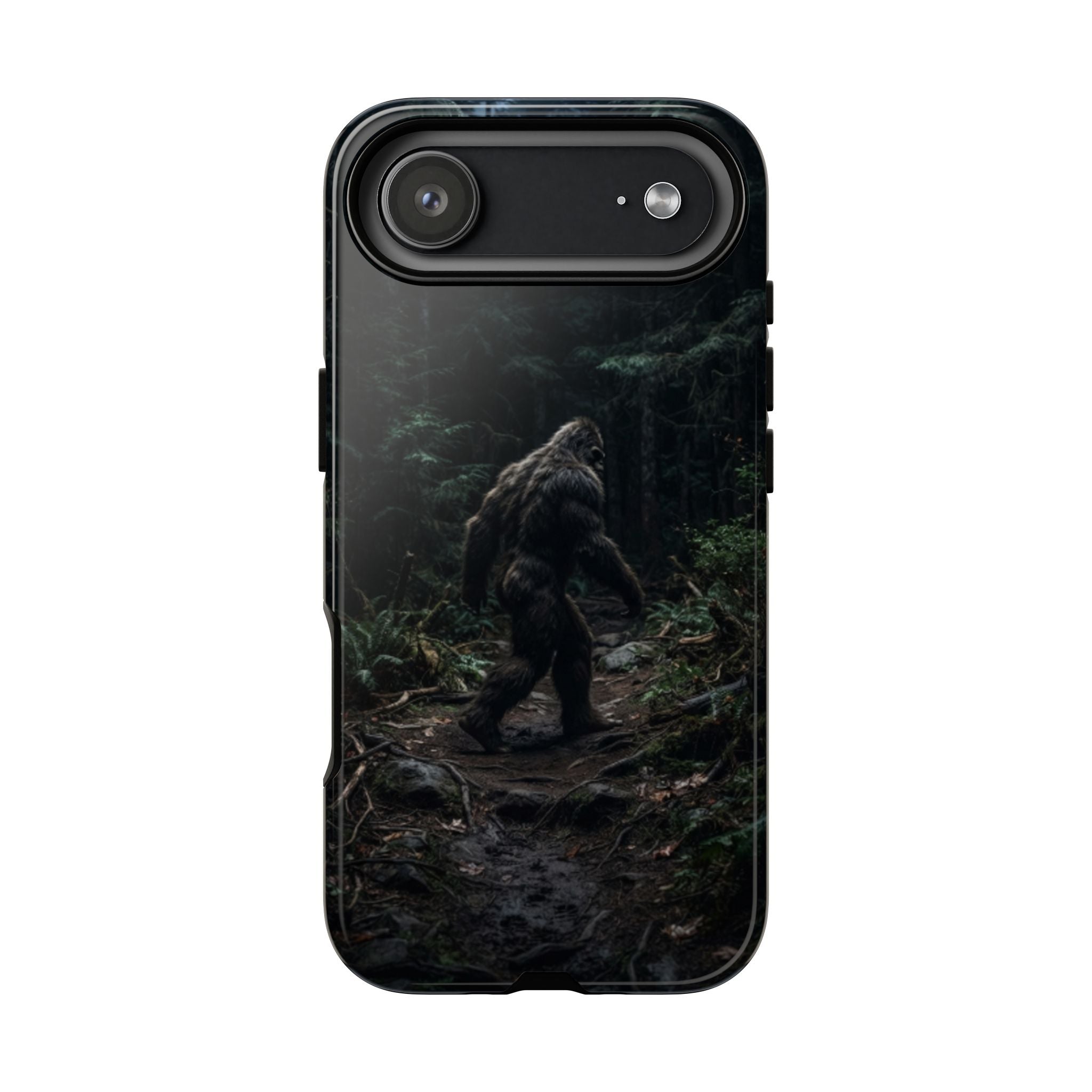 Bigfoot Forest Phone Case — Sasquatch Woodland Protective Cover