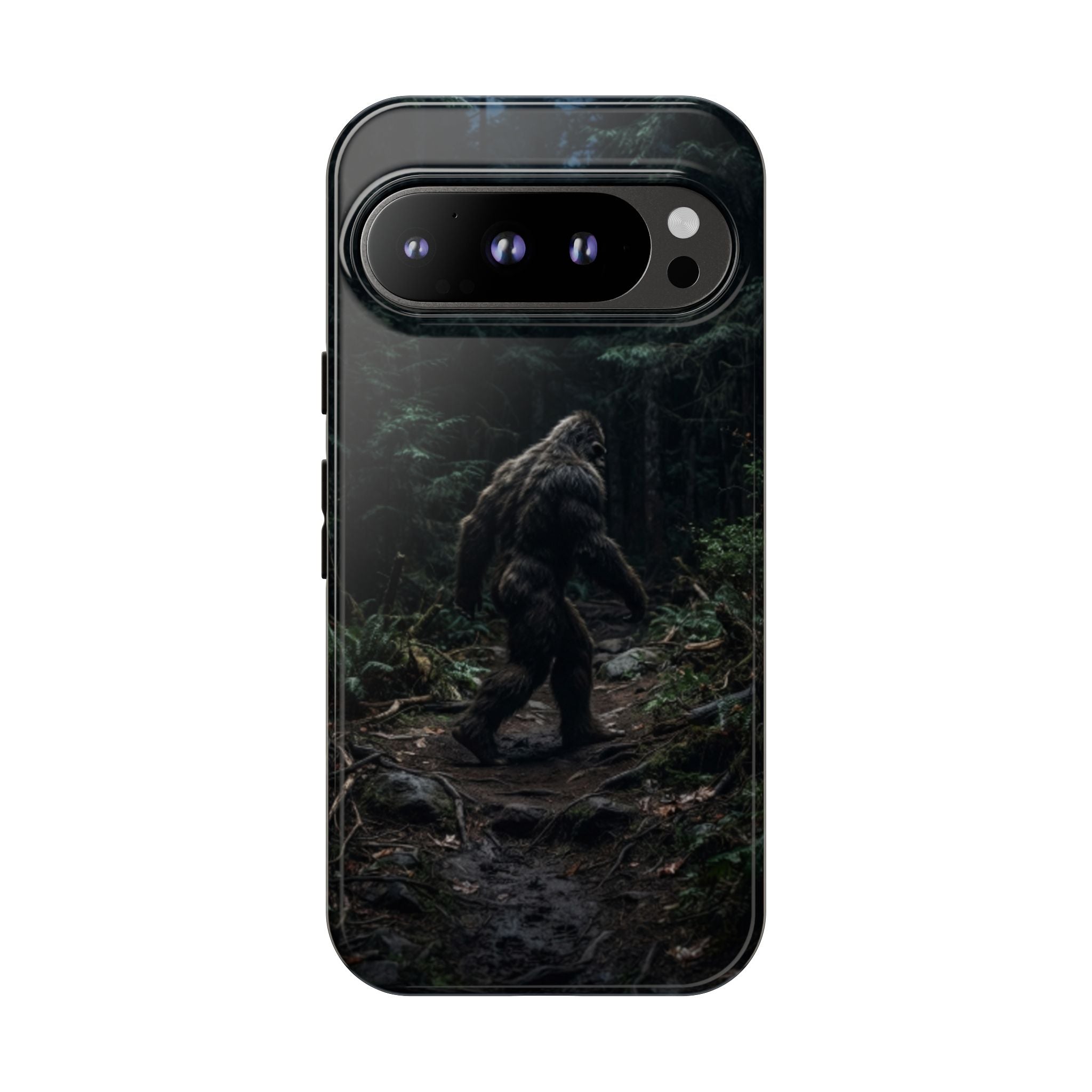 Bigfoot Forest Phone Case — Sasquatch Woodland Protective Cover
