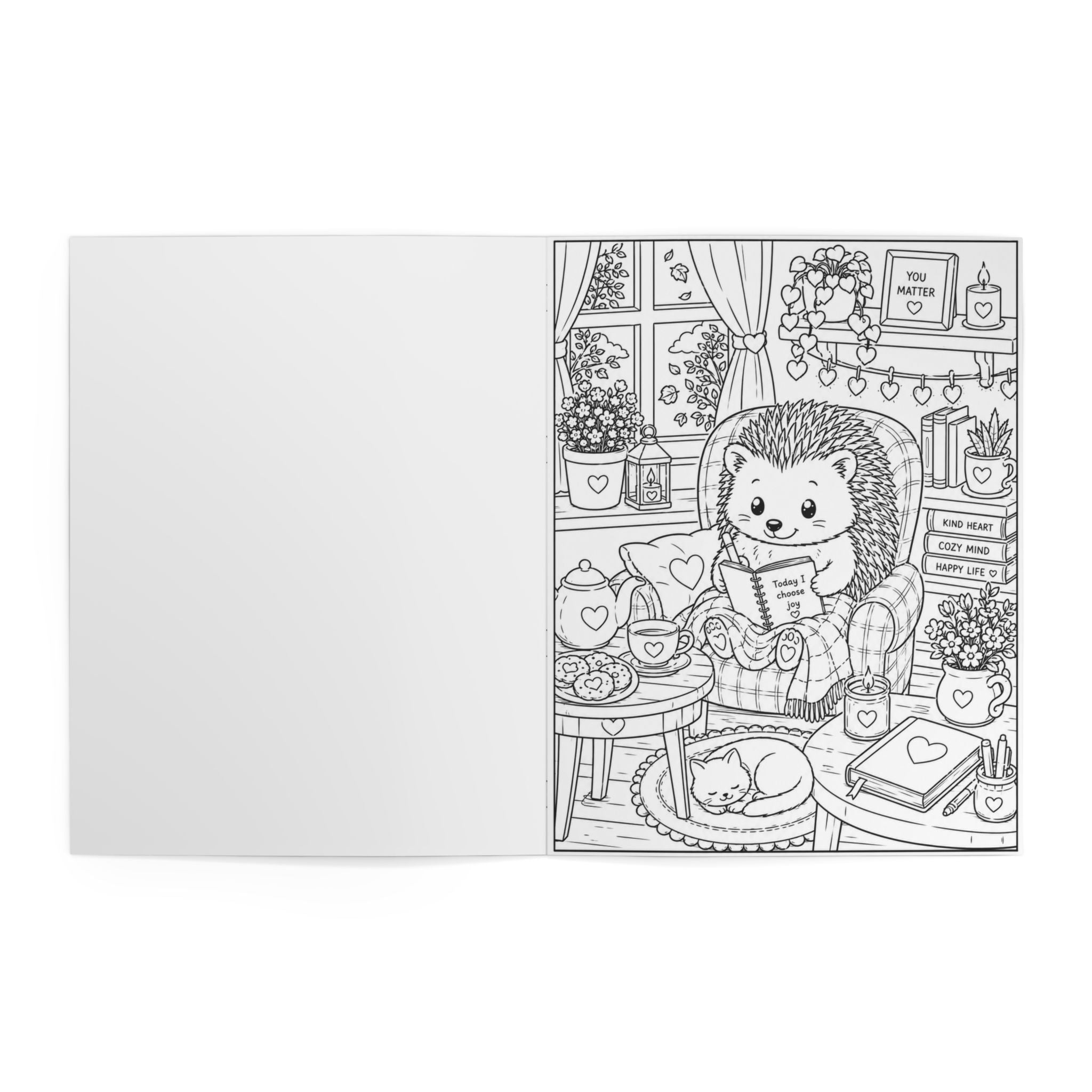 Awesome Cozy Animals Coloring Book — Cozy Coloring Book (Create. Color. Imagine.)