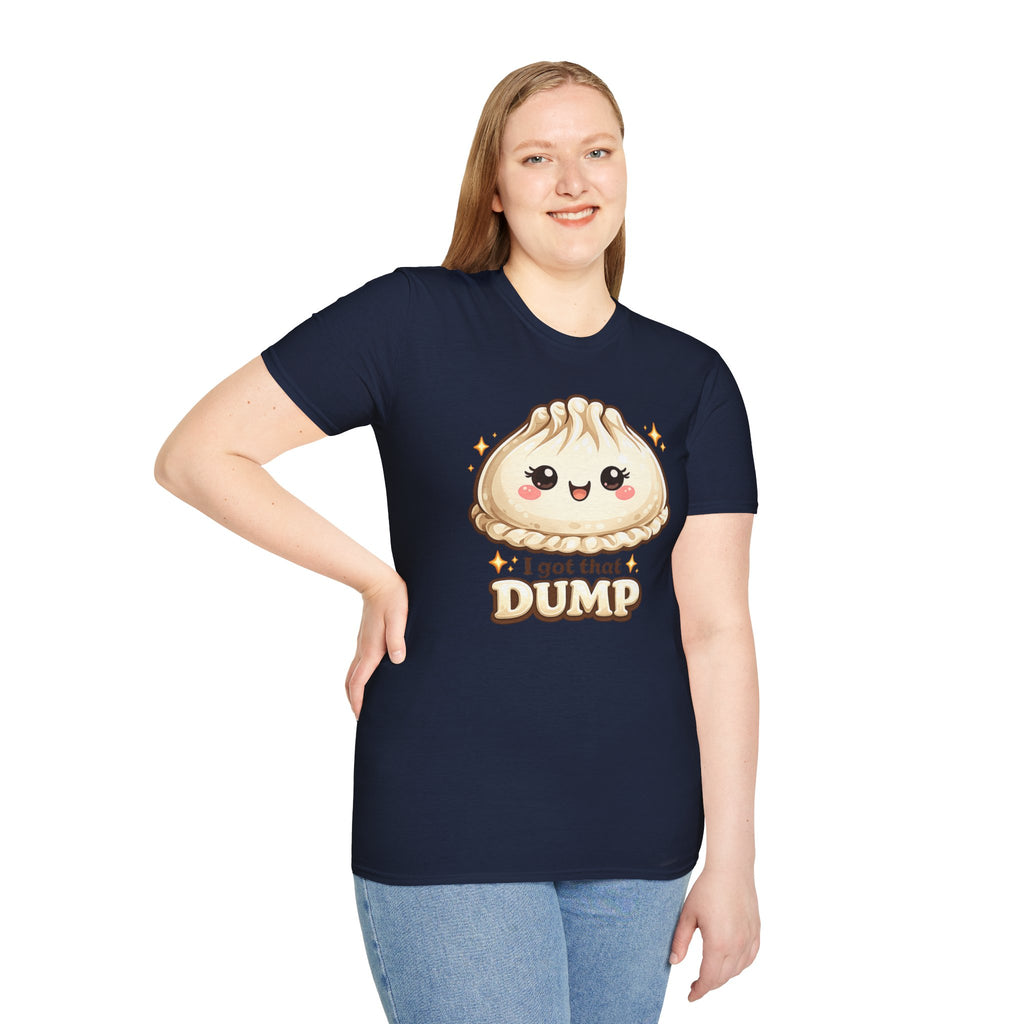 Dumpling T-Shirt — Cute Kawaii Dumpling Design with "I Got That Dump"