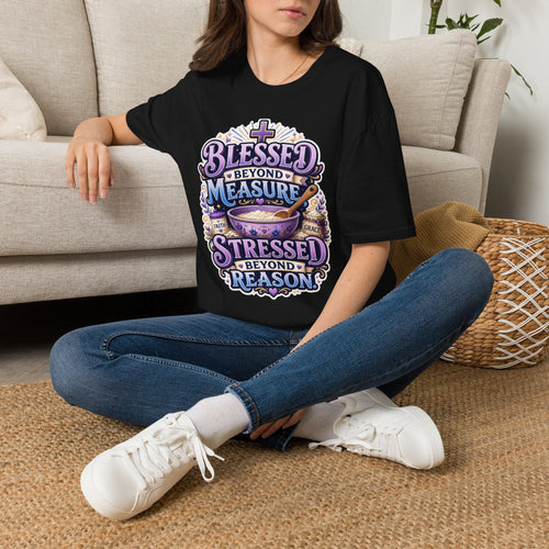 Blessed Beyond Measure T-Shirt — Faith-Inspired Christian Graphic Tee