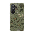 Tactical Gear Phone Case — Military Camping Outdoor Pattern