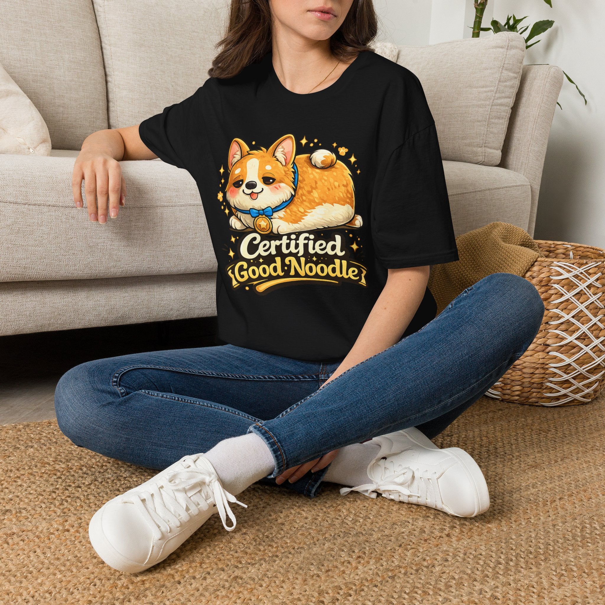 Certified Good Noodle Corgi T-Shirt
