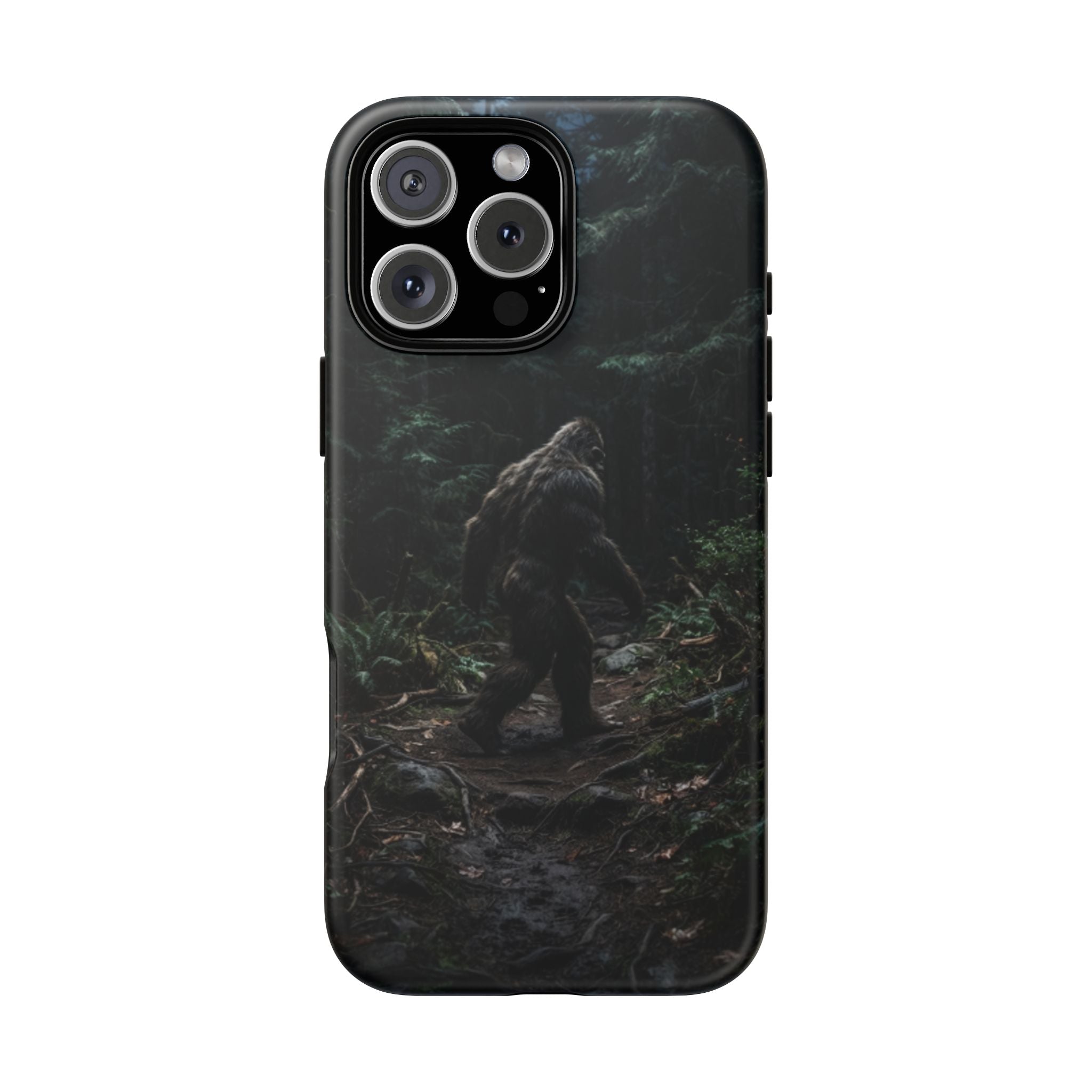 Bigfoot Forest Phone Case — Sasquatch Woodland Protective Cover