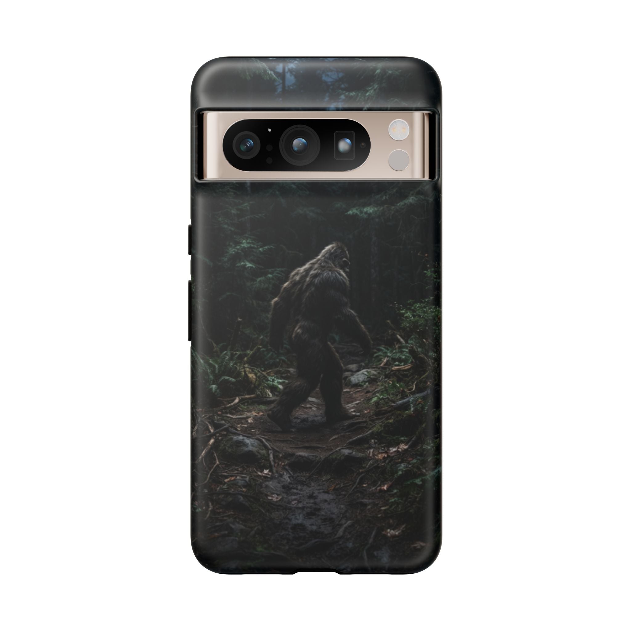 Bigfoot Forest Phone Case — Sasquatch Woodland Protective Cover