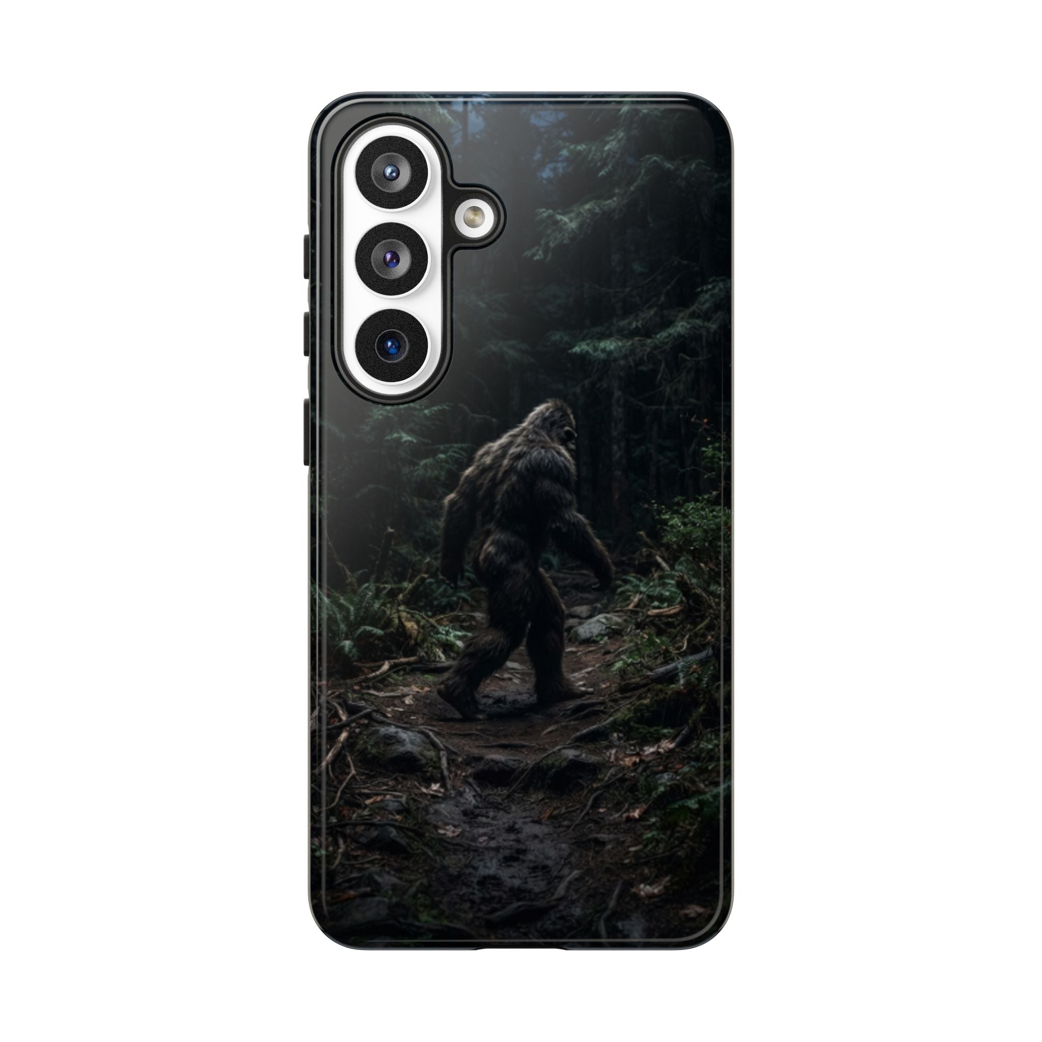 Bigfoot Forest Phone Case — Sasquatch Woodland Protective Cover