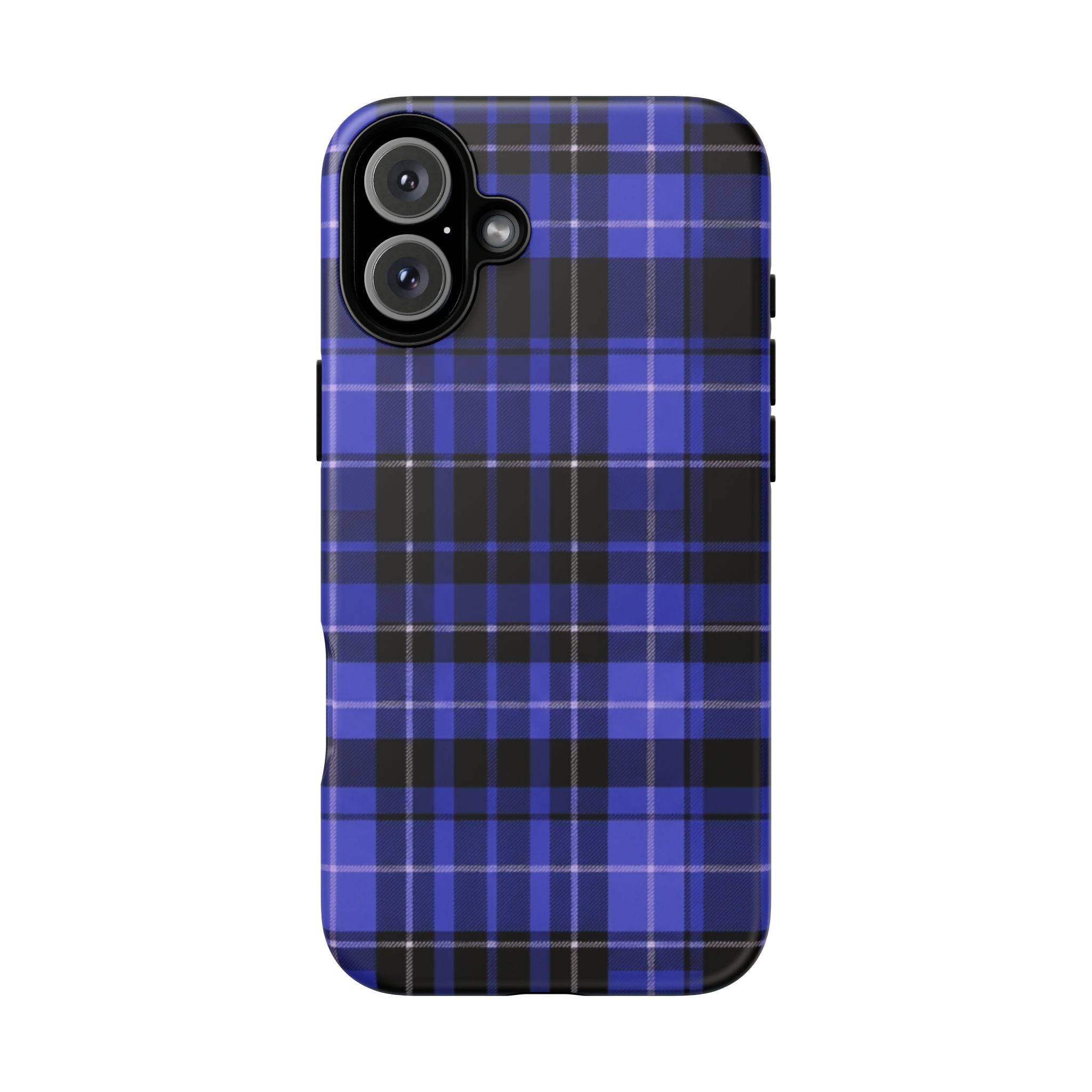 Blue Buffalo Plaid Tough Case — Blue Plaid Protective Phone Case