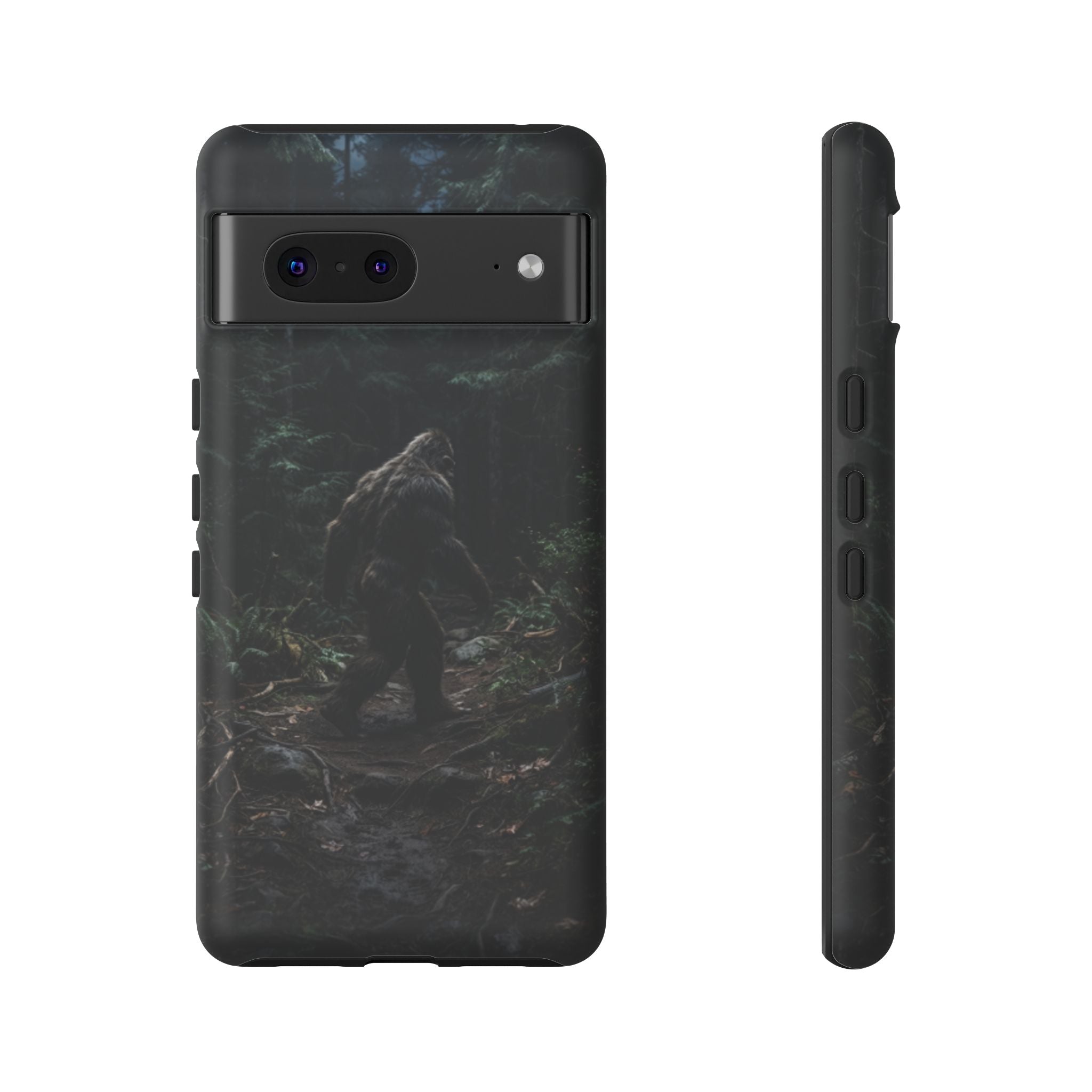 Bigfoot Forest Phone Case — Sasquatch Woodland Protective Cover