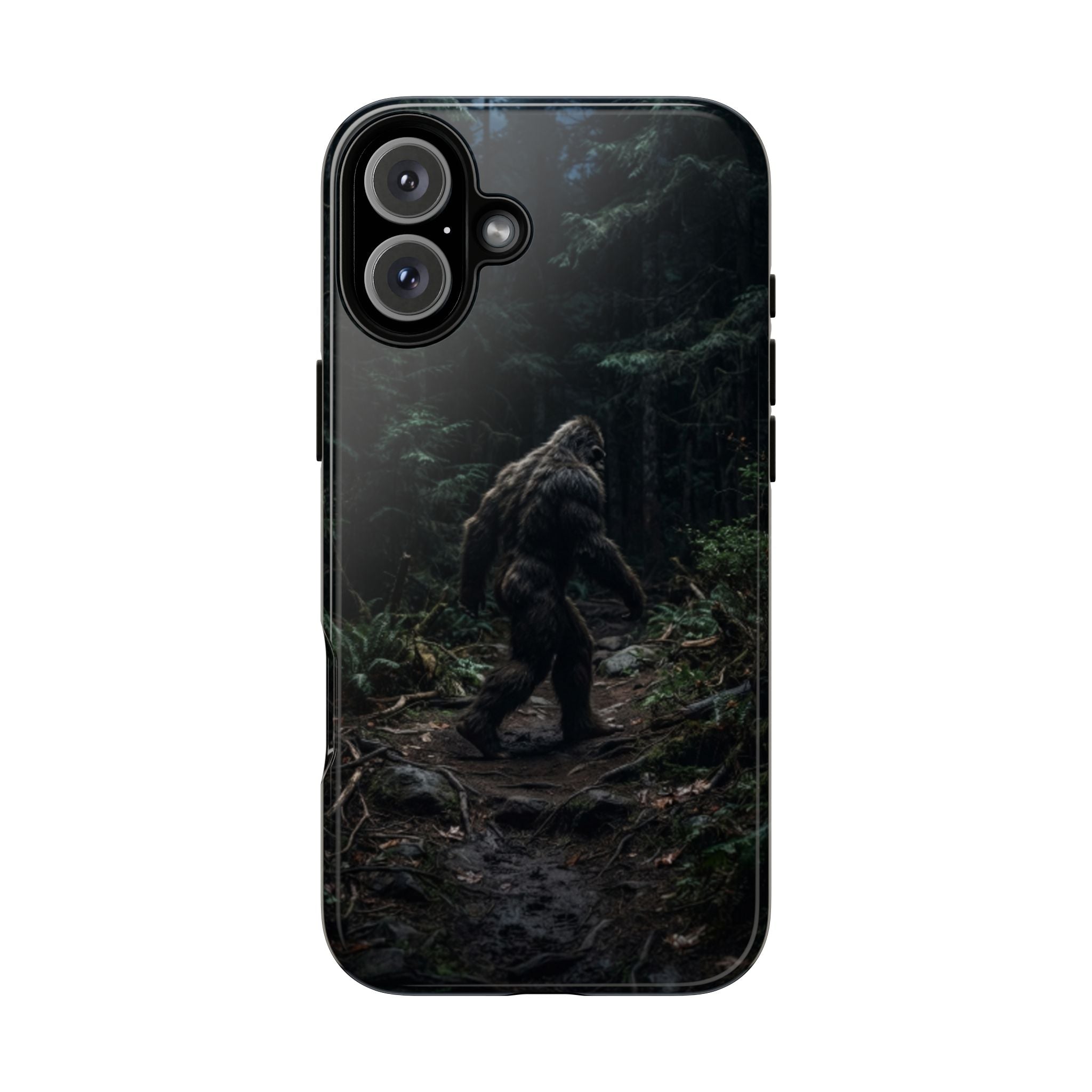 Bigfoot Forest Phone Case — Sasquatch Woodland Protective Cover
