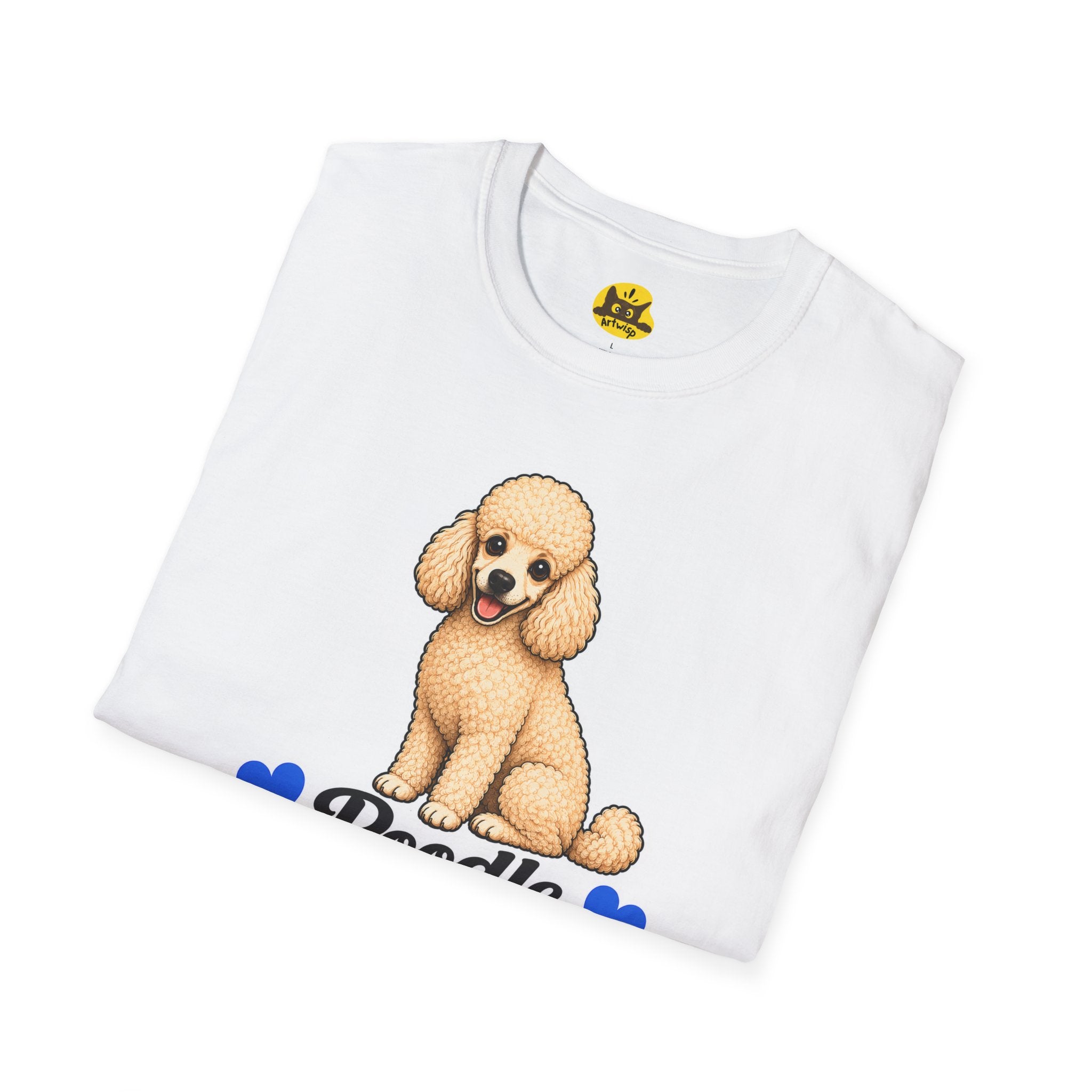 Poodle Papa T-Shirt – Cute Poodle Graphic Tee for Dog Lovers