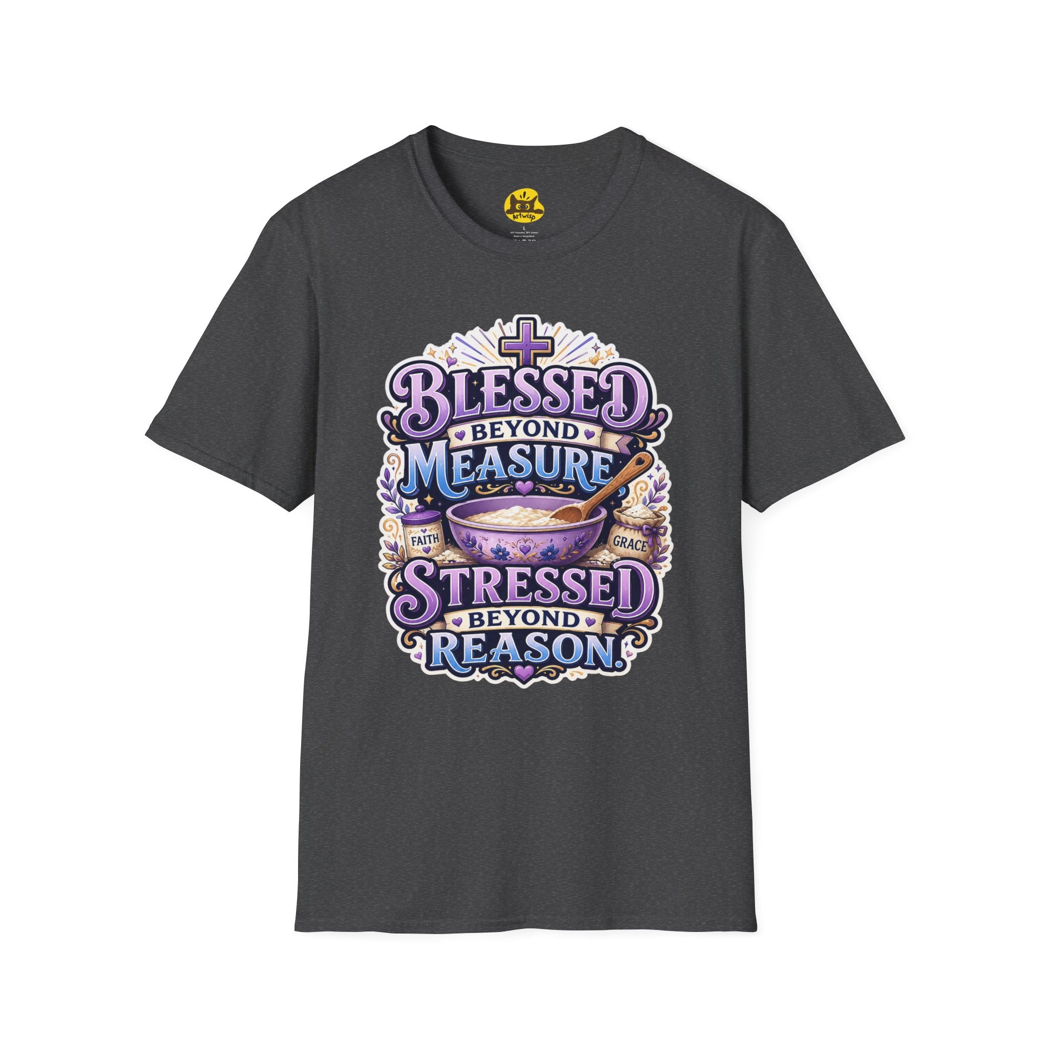 Blessed Beyond Measure T-Shirt — Faith-Inspired Christian Graphic Tee