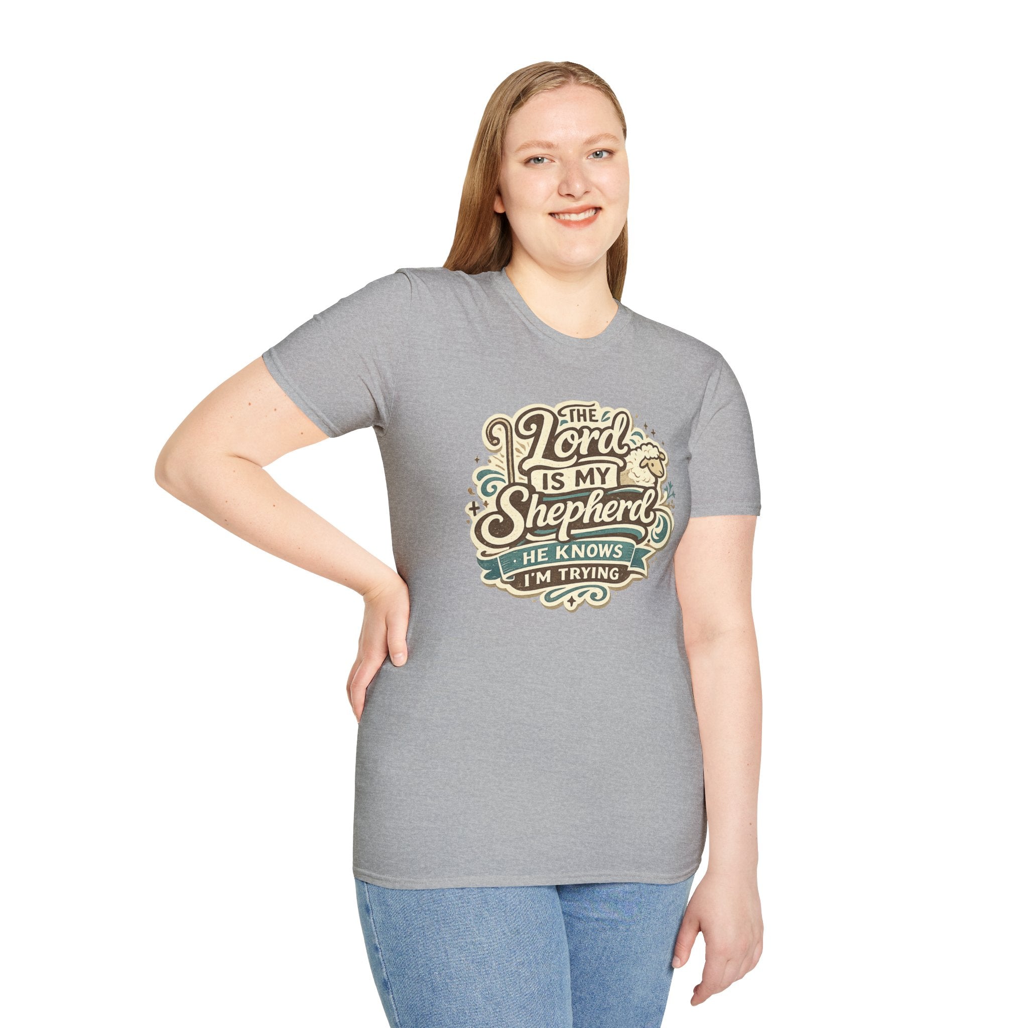 The Lord Is My Shepherd T-Shirt — Christian Faith Inspirational Tee