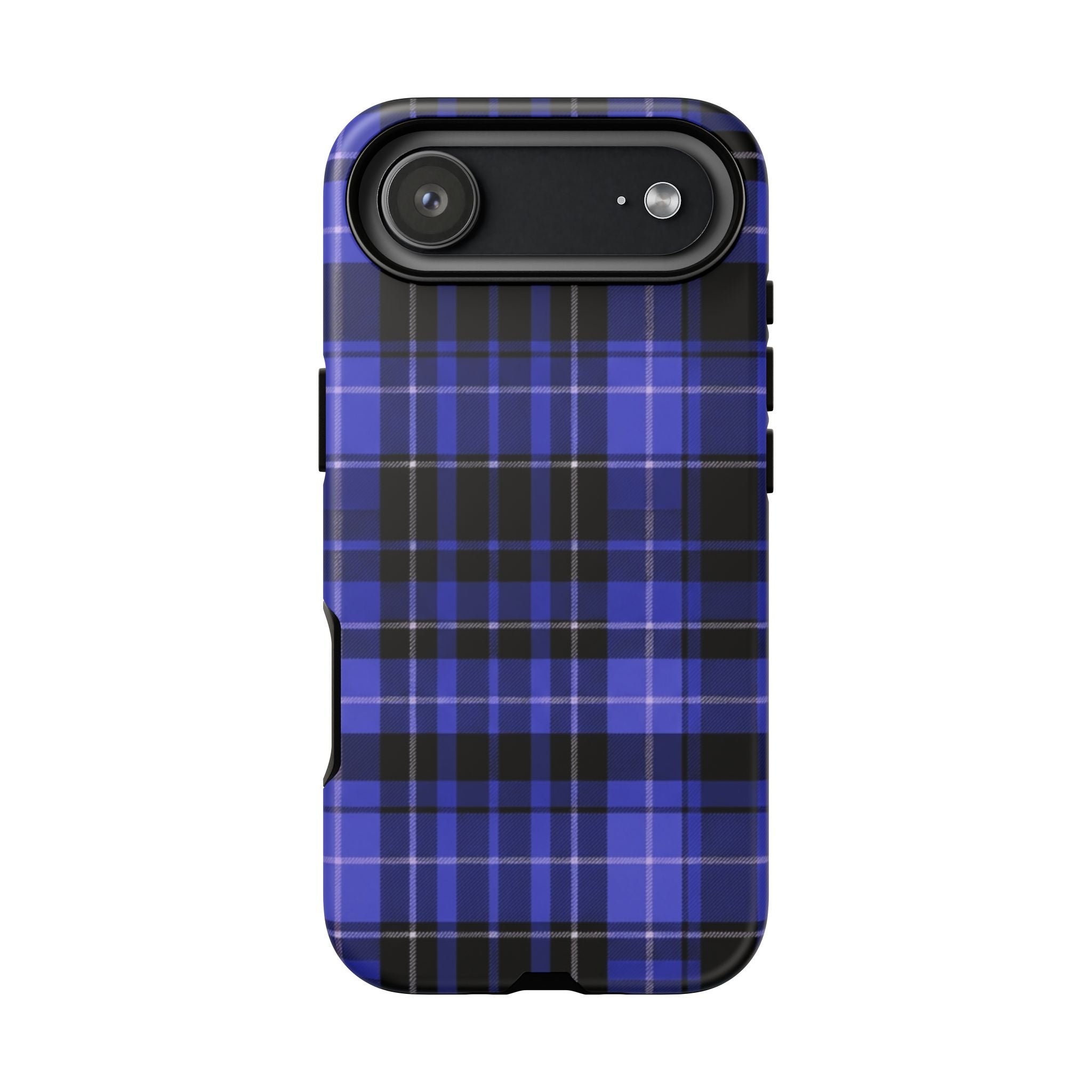 Blue Buffalo Plaid Tough Case — Blue Plaid Protective Phone Case