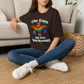 T-Shirt — “The Gays Are Still Your Neighbors” Rainbow Cross Pride Tee