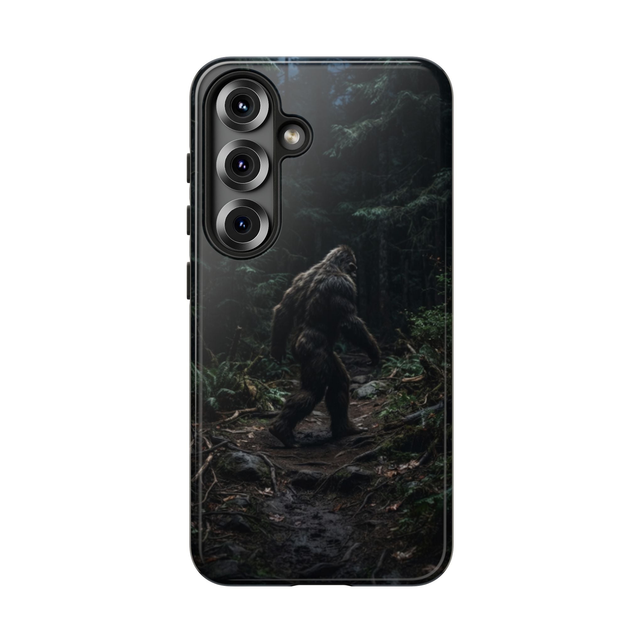 Bigfoot Forest Phone Case — Sasquatch Woodland Protective Cover