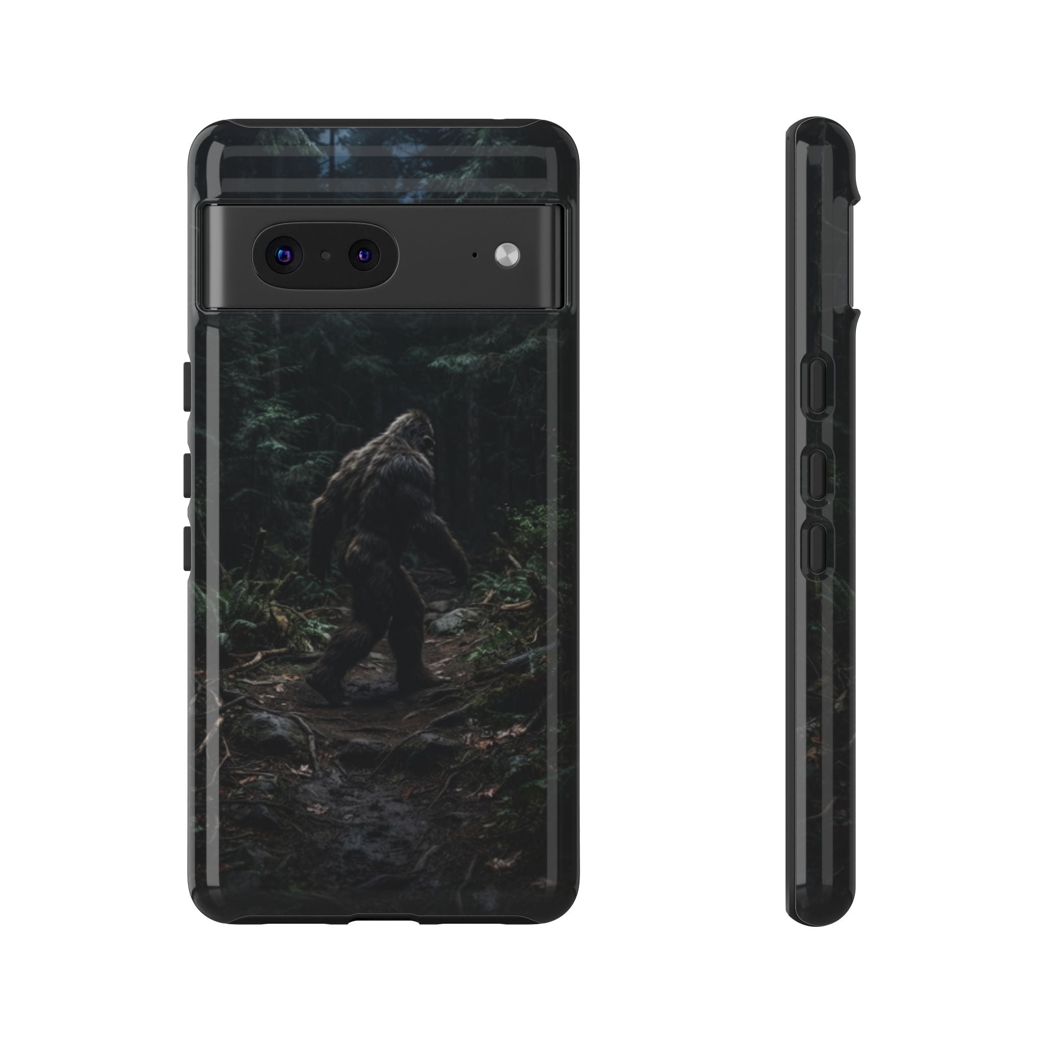 Bigfoot Forest Phone Case — Sasquatch Woodland Protective Cover