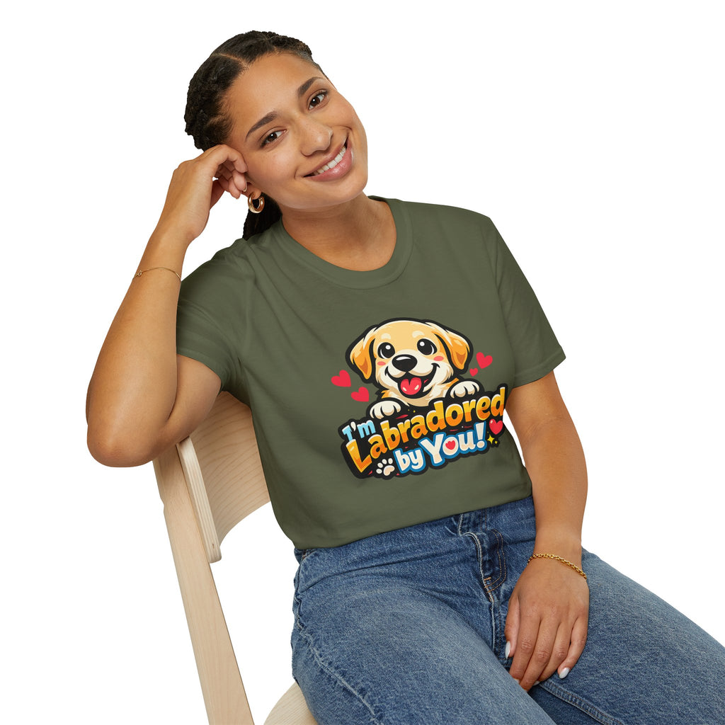 "I'm Labradored by You" Dog Lover Tee — Labradored Cute Puppy T‑Shirt