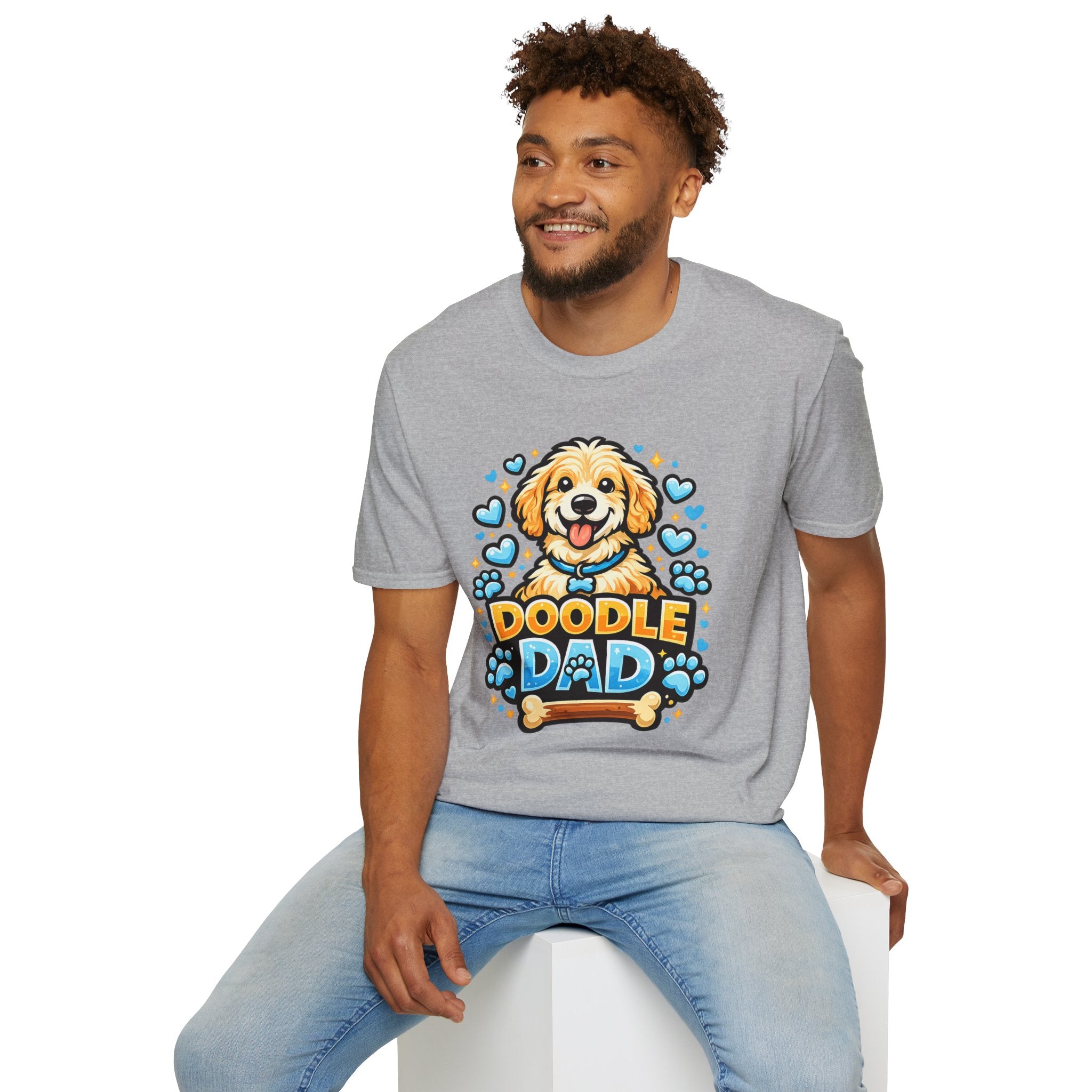 Doodle Dad T-Shirt — Cute Goldendoodle Dog Dad Tee