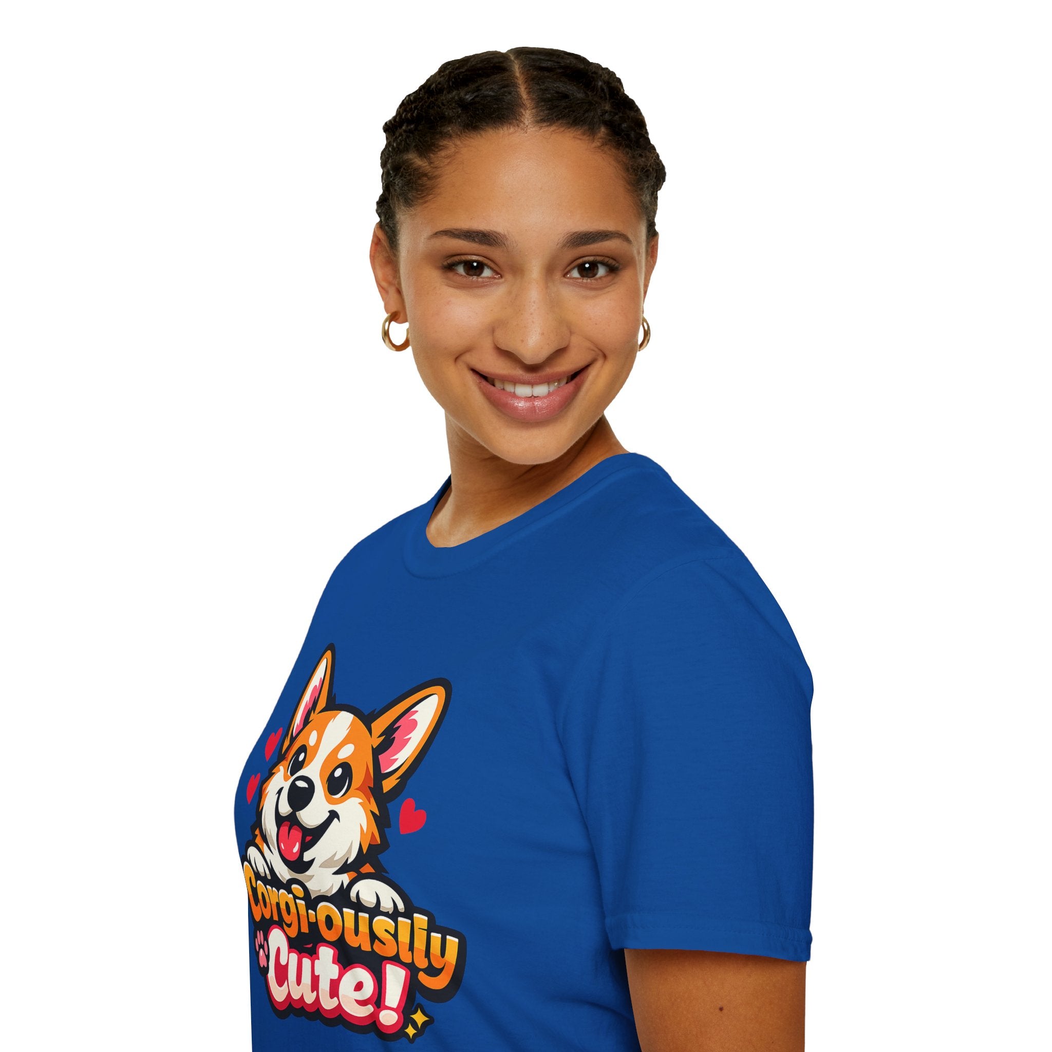 Corgi-ously Cute! Corgi Graphic T-Shirt