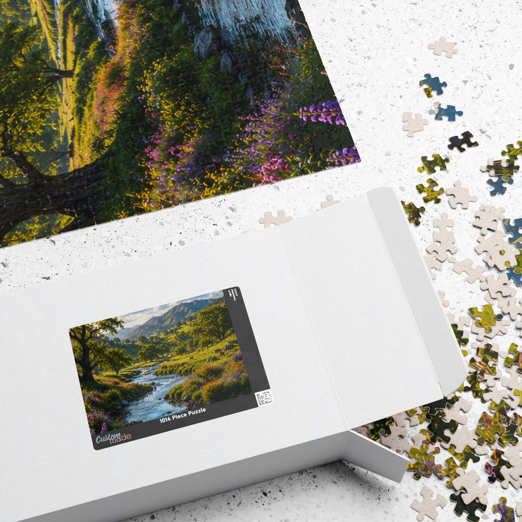 Scenic River Valley Jigsaw Puzzle — 110-1014 pcs Nature Puzzle