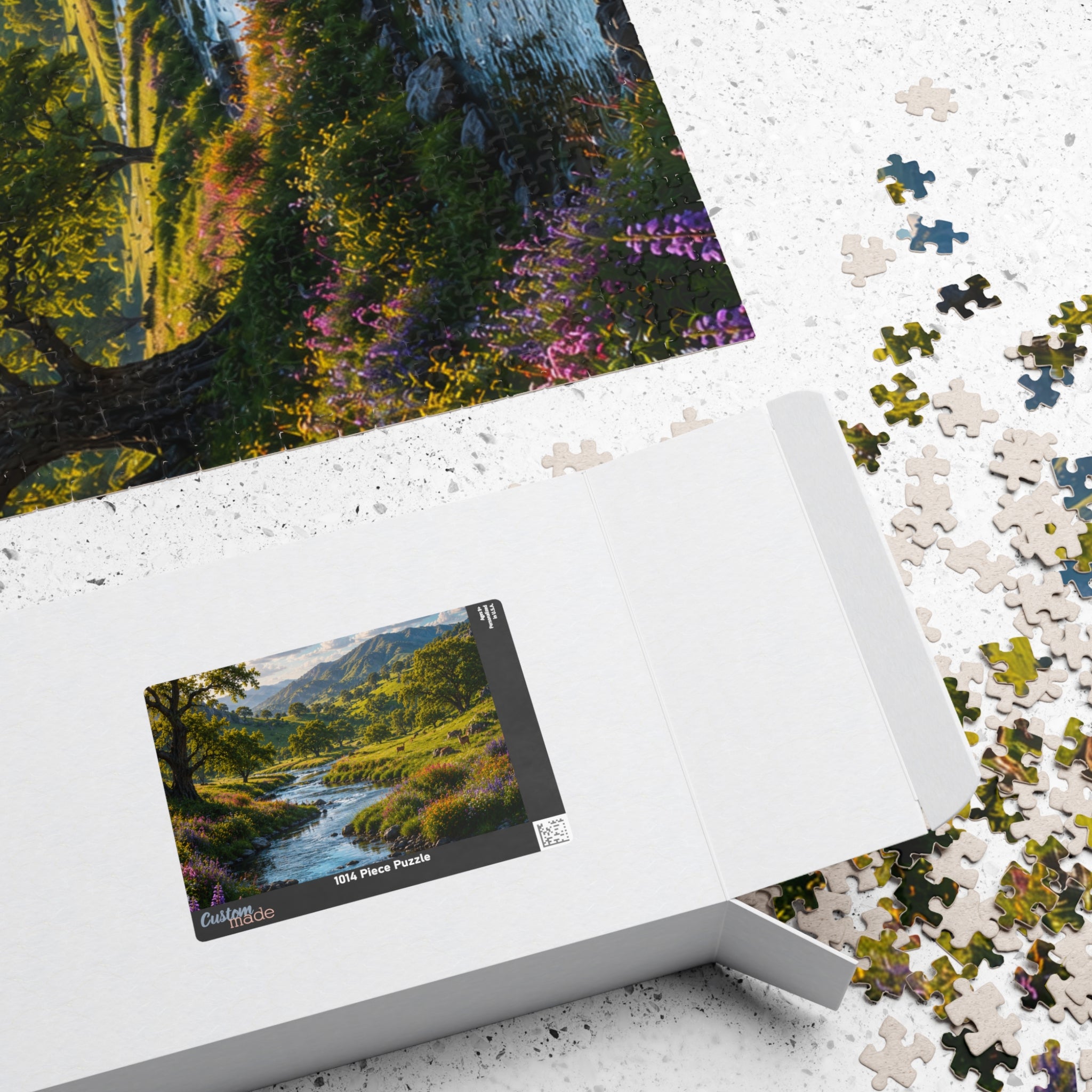 Scenic River Valley Jigsaw Puzzle — 110-1014 pcs Nature Puzzle