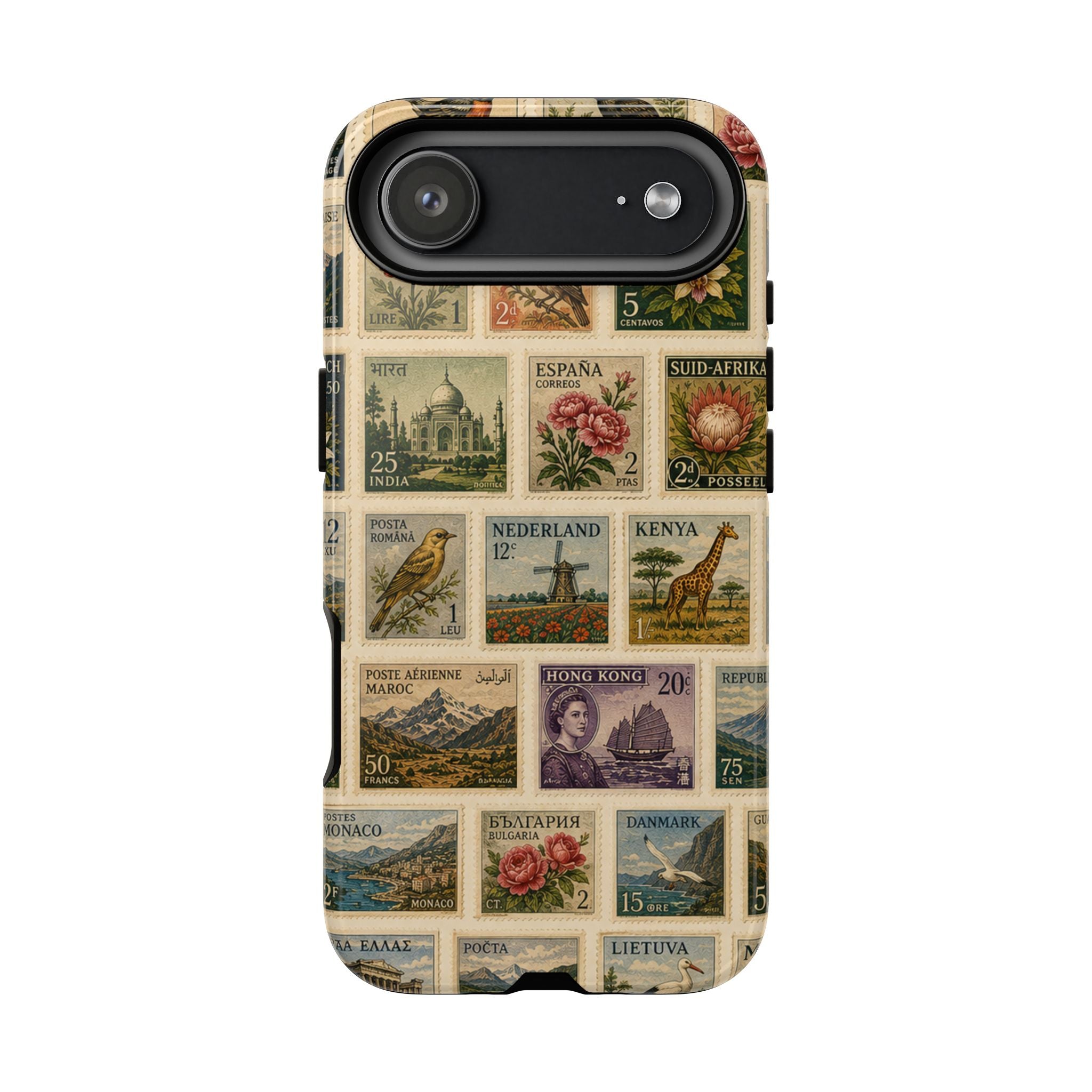 Vintage Postage Stamp Phone Case | Multiple Types