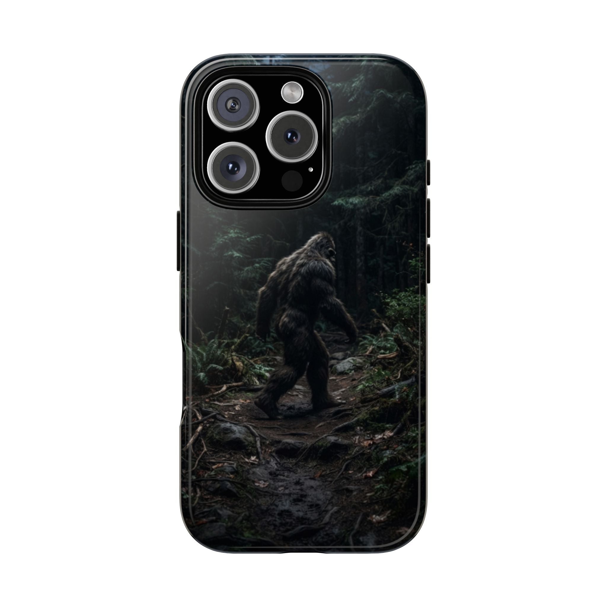 Bigfoot Forest Phone Case — Sasquatch Woodland Protective Cover