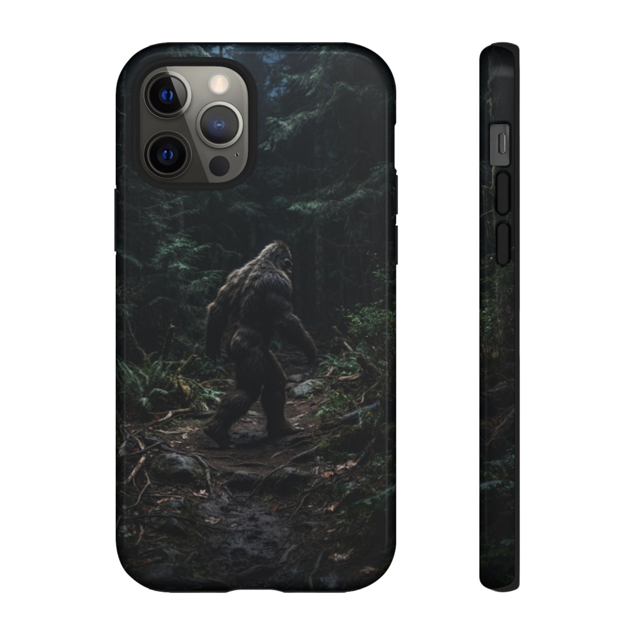 Bigfoot Forest Phone Case — Sasquatch Woodland Protective Cover