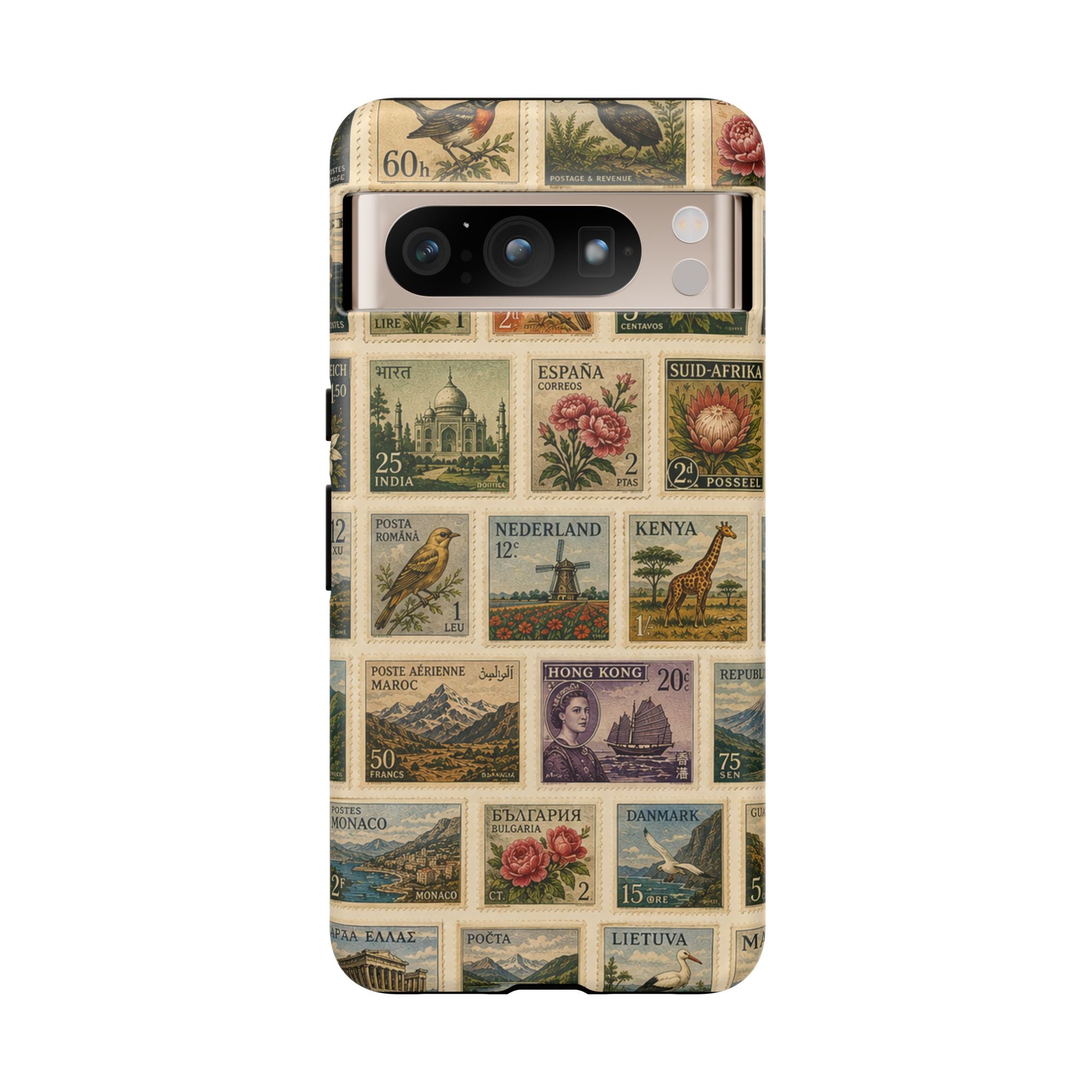 Vintage Postage Stamp Phone Case | Multiple Types