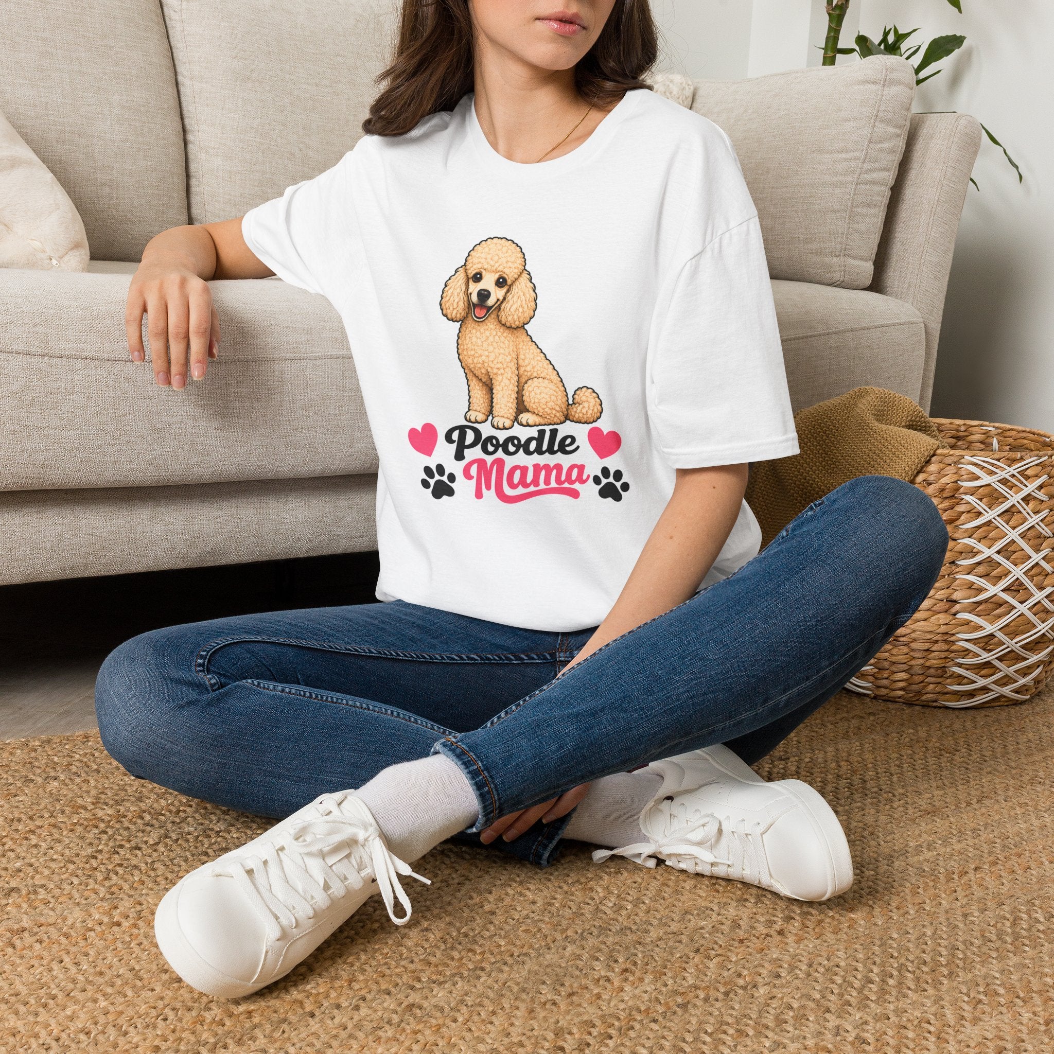 Poodle Mama T-Shirt — Cute Poodle Dog Tee for Dog Lovers