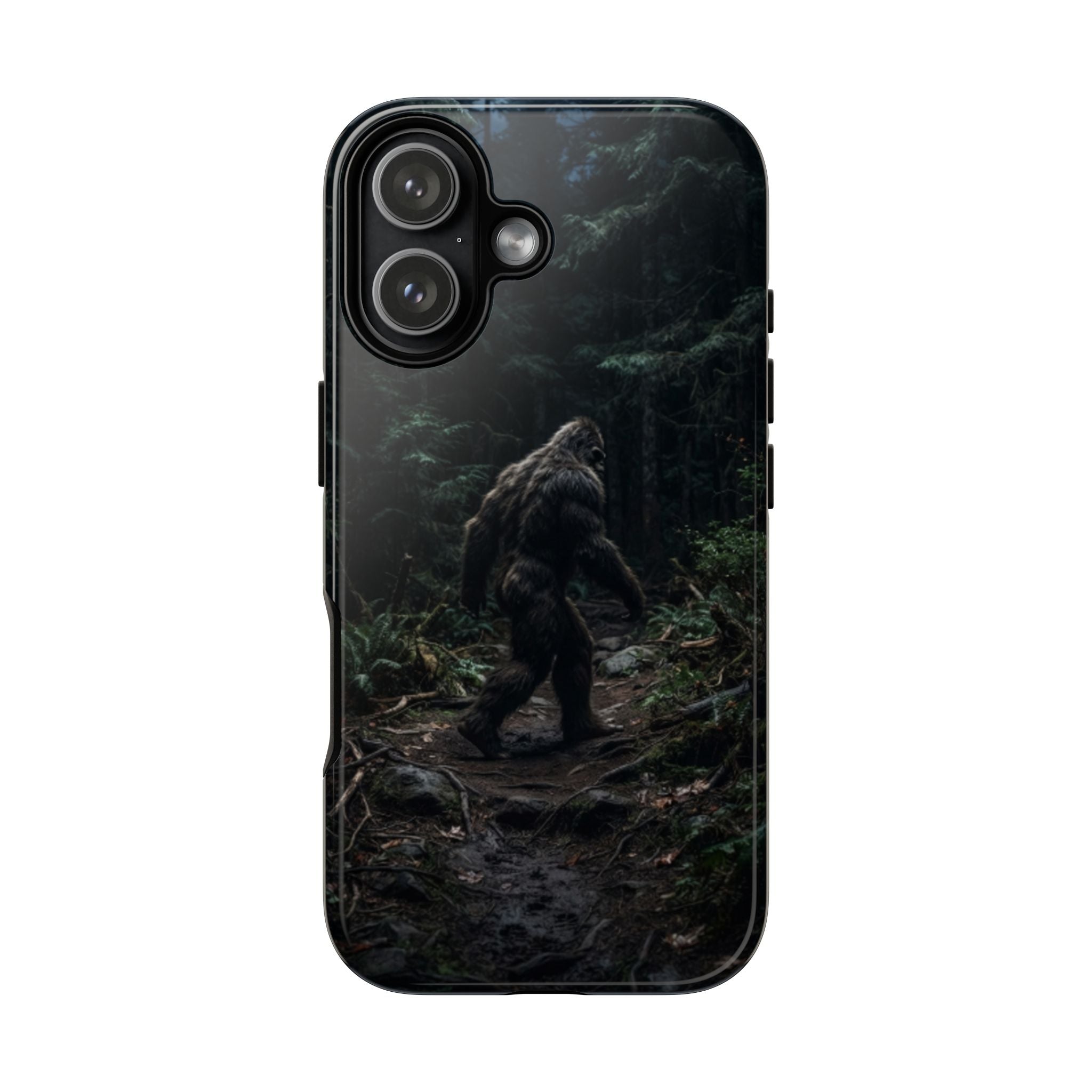 Bigfoot Forest Phone Case — Sasquatch Woodland Protective Cover