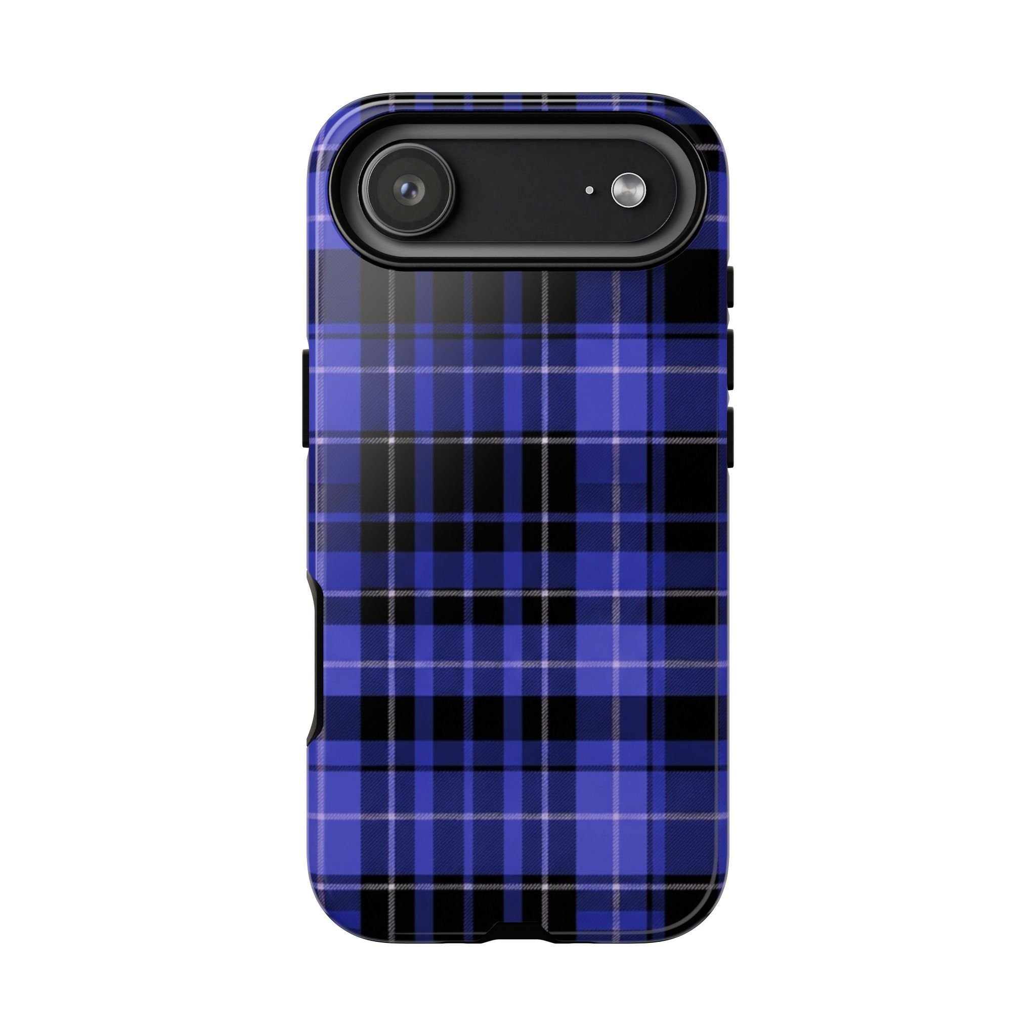 Blue Buffalo Plaid Tough Case — Blue Plaid Protective Phone Case