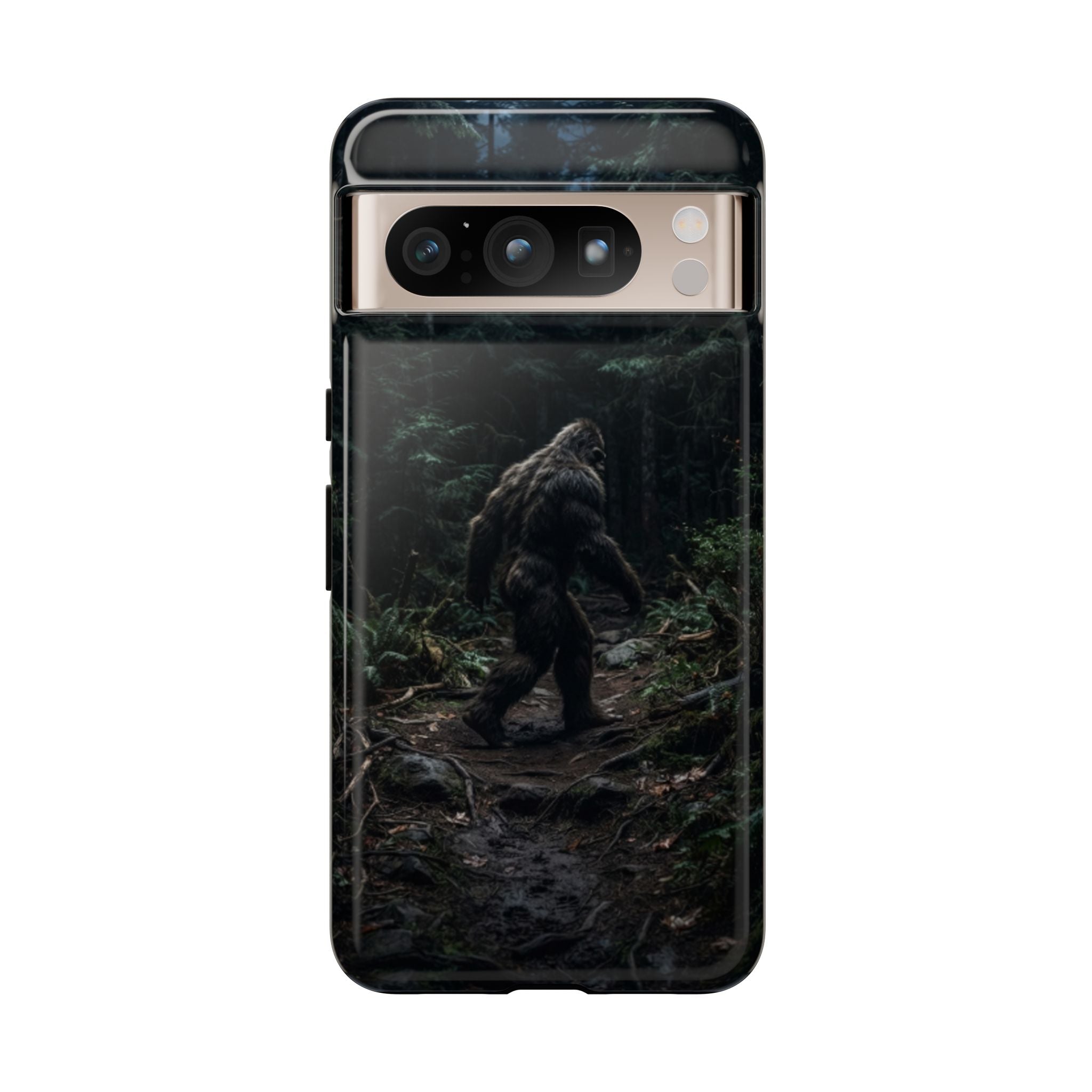 Bigfoot Forest Phone Case — Sasquatch Woodland Protective Cover