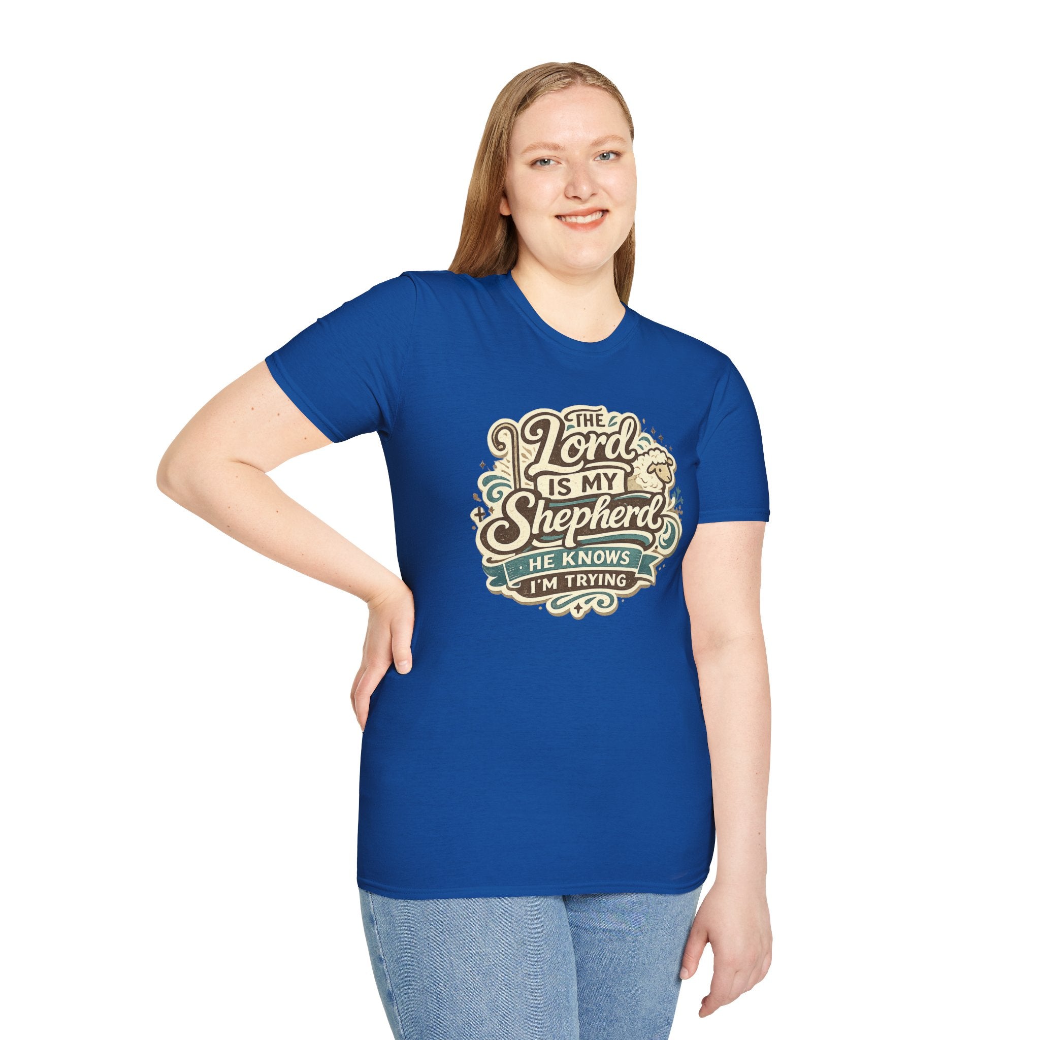 The Lord Is My Shepherd T-Shirt — Christian Faith Inspirational Tee