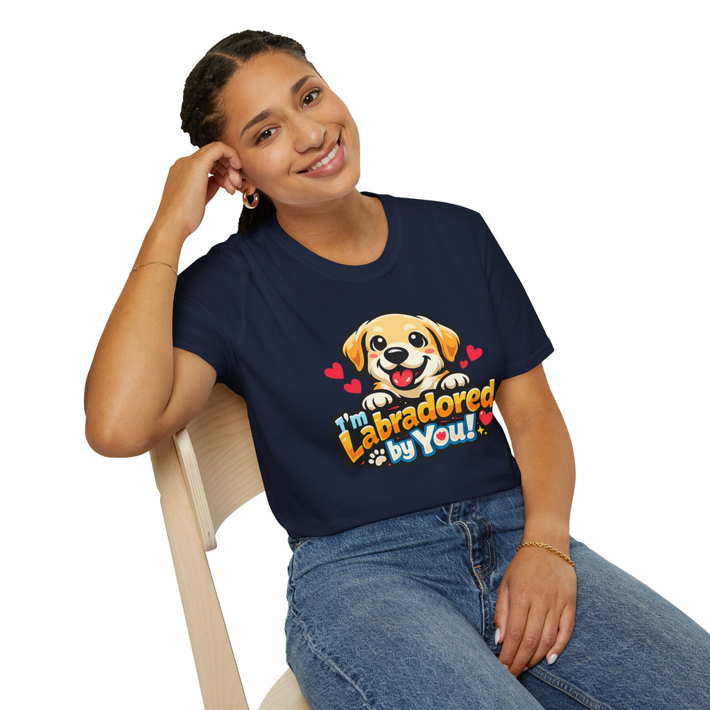 "I'm Labradored by You" Dog Lover Tee — Labradored Cute Puppy T‑Shirt