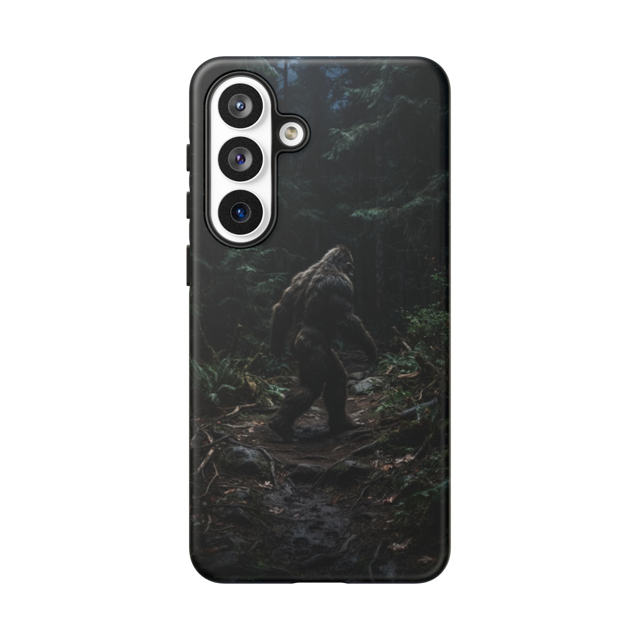 Bigfoot Forest Phone Case — Sasquatch Woodland Protective Cover