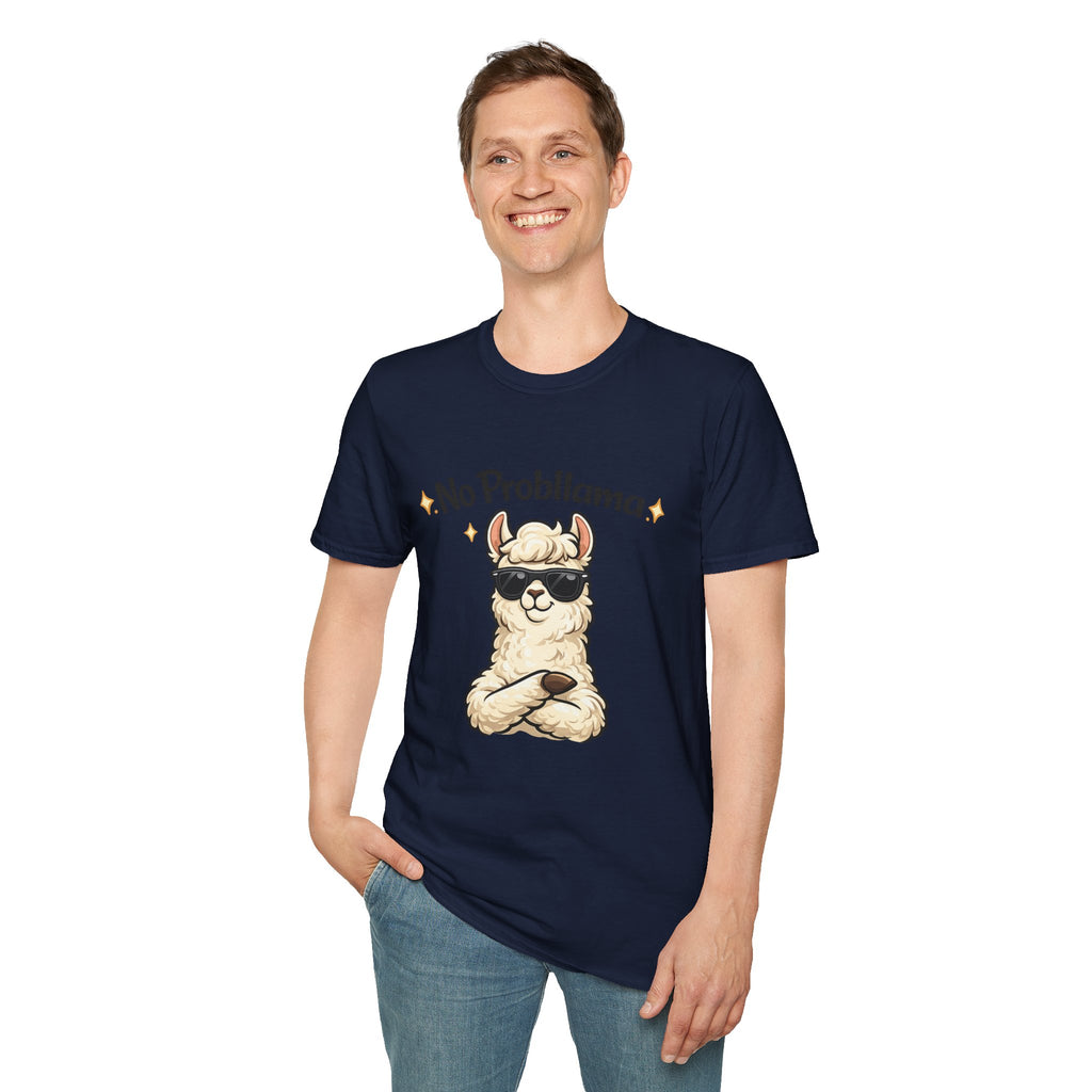 No Probllama T-Shirt — Funny Llama Graphic Tee