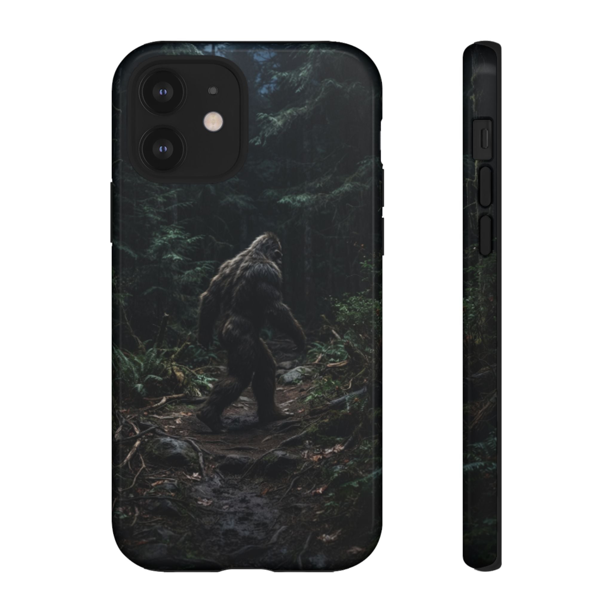 Bigfoot Forest Phone Case — Sasquatch Woodland Protective Cover