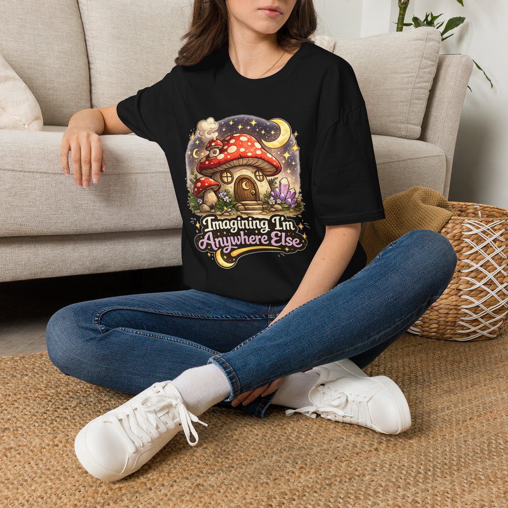 Imagining I'm Anywhere Else | Unisex Softstyle T-Shirt