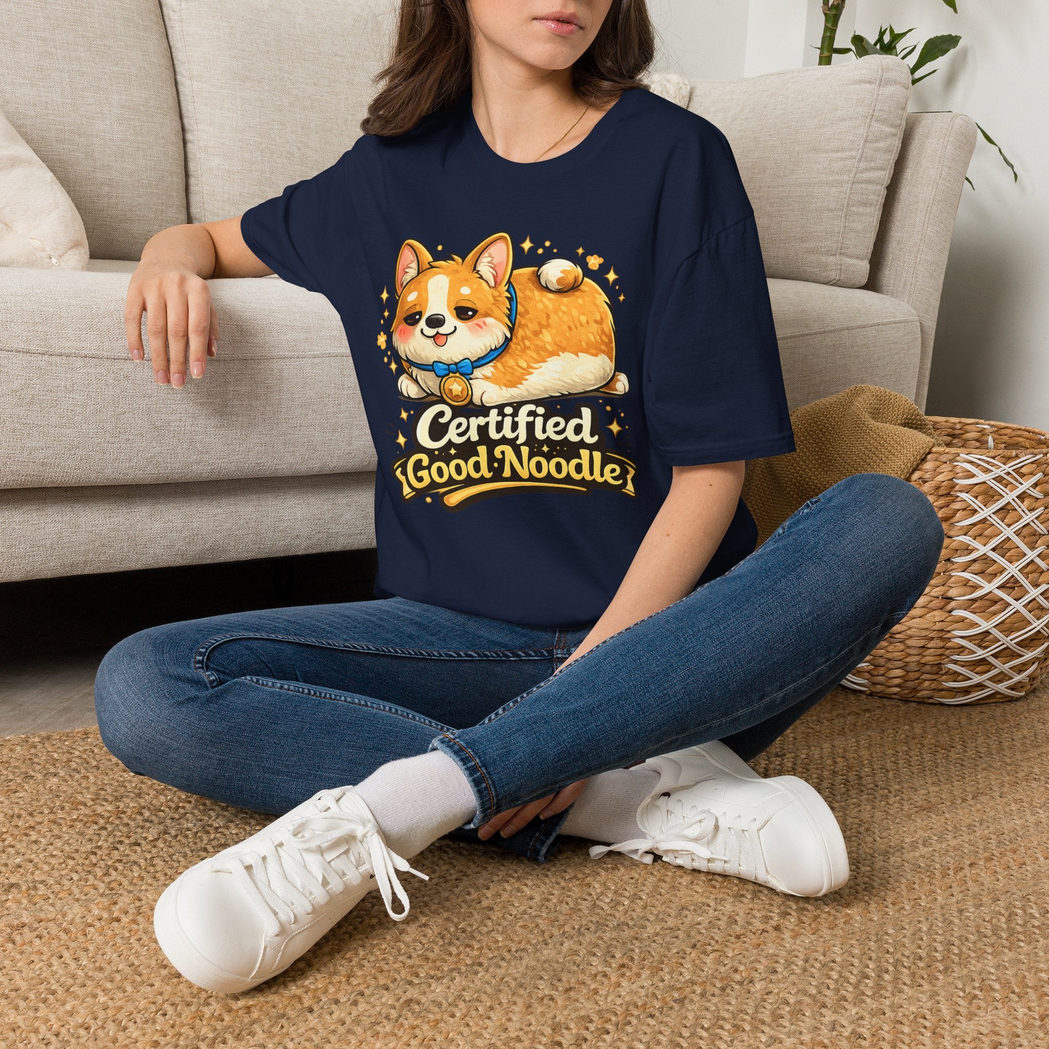 Certified Good Noodle Corgi T-Shirt